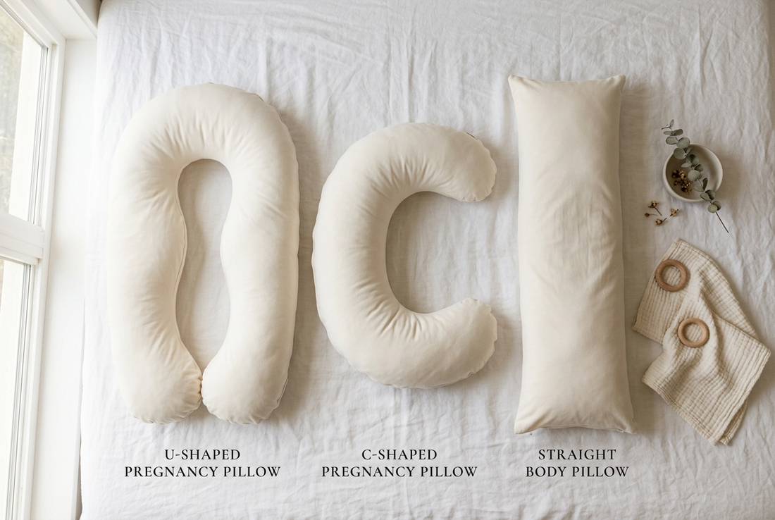 Maternity Pillows: U-Shaped, C-Shaped or Straight?