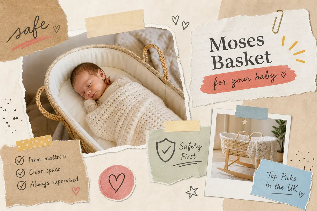 Moses basket for your newborn: safety tips and top UK picks