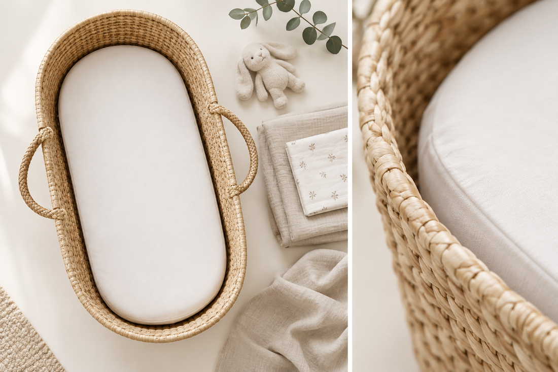 Moses Basket Mattress Buying Guide: Fit, Firmness & Safety