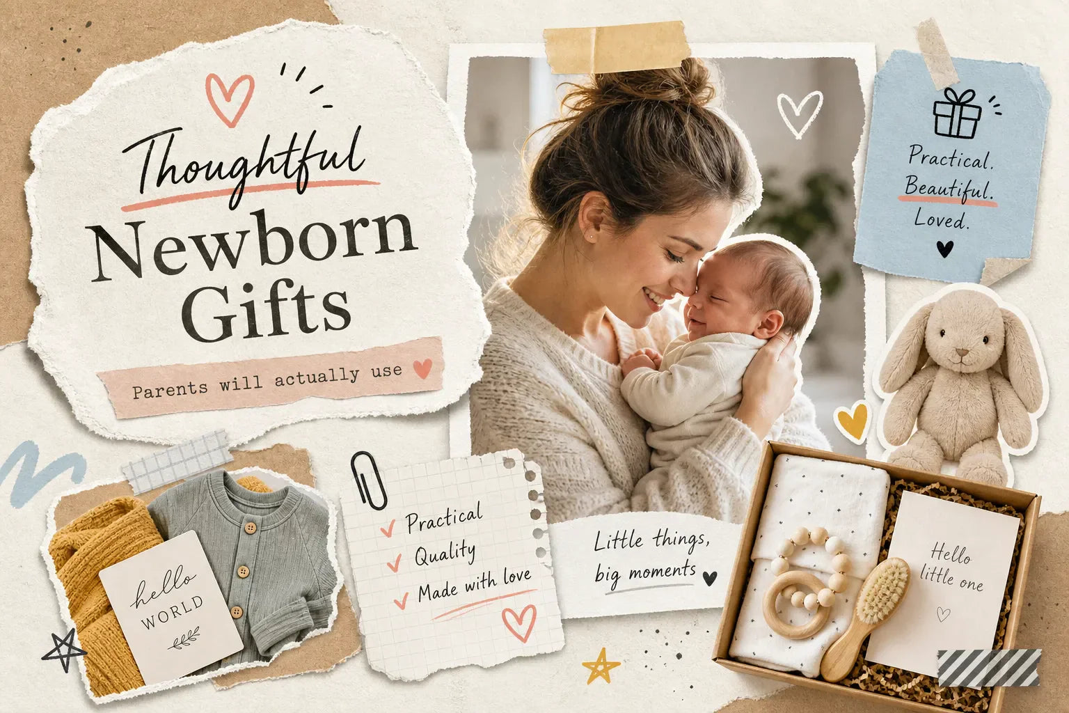 Newborn baby gift ideas UK parents will actually use
