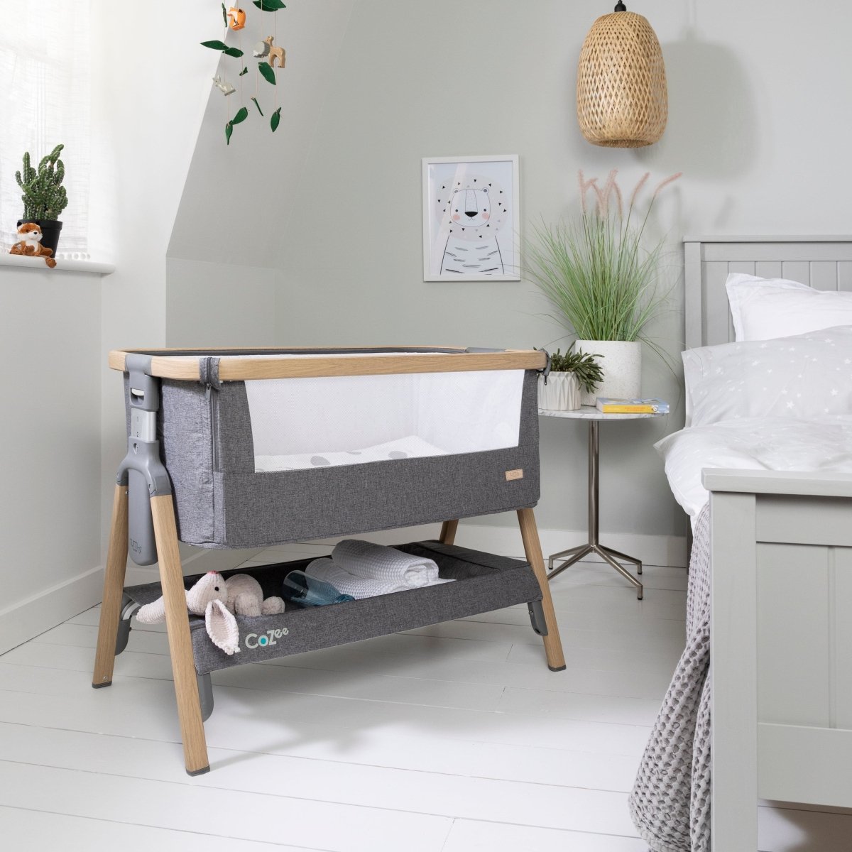 Sweet Dreams Made Easy: The Tutti Bambini CoZee Bedside Crib - For Your Little One