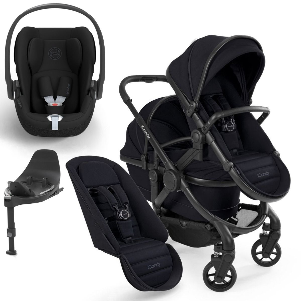 Twin Pram Travel System