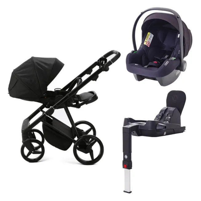 Mee-Go 3 in 1 Plus  Milano Quantum Special Edition Collection - Carbon Black - For Your Little One