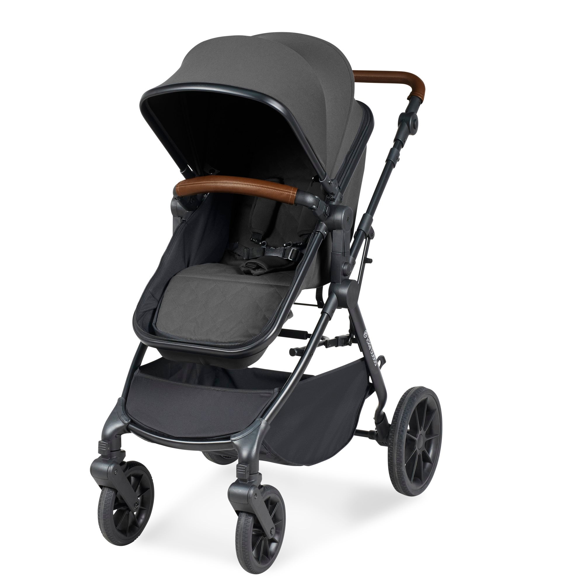 Ickle Bubba Cosmo 2 In 1 Pushchair - Graphite Grey   