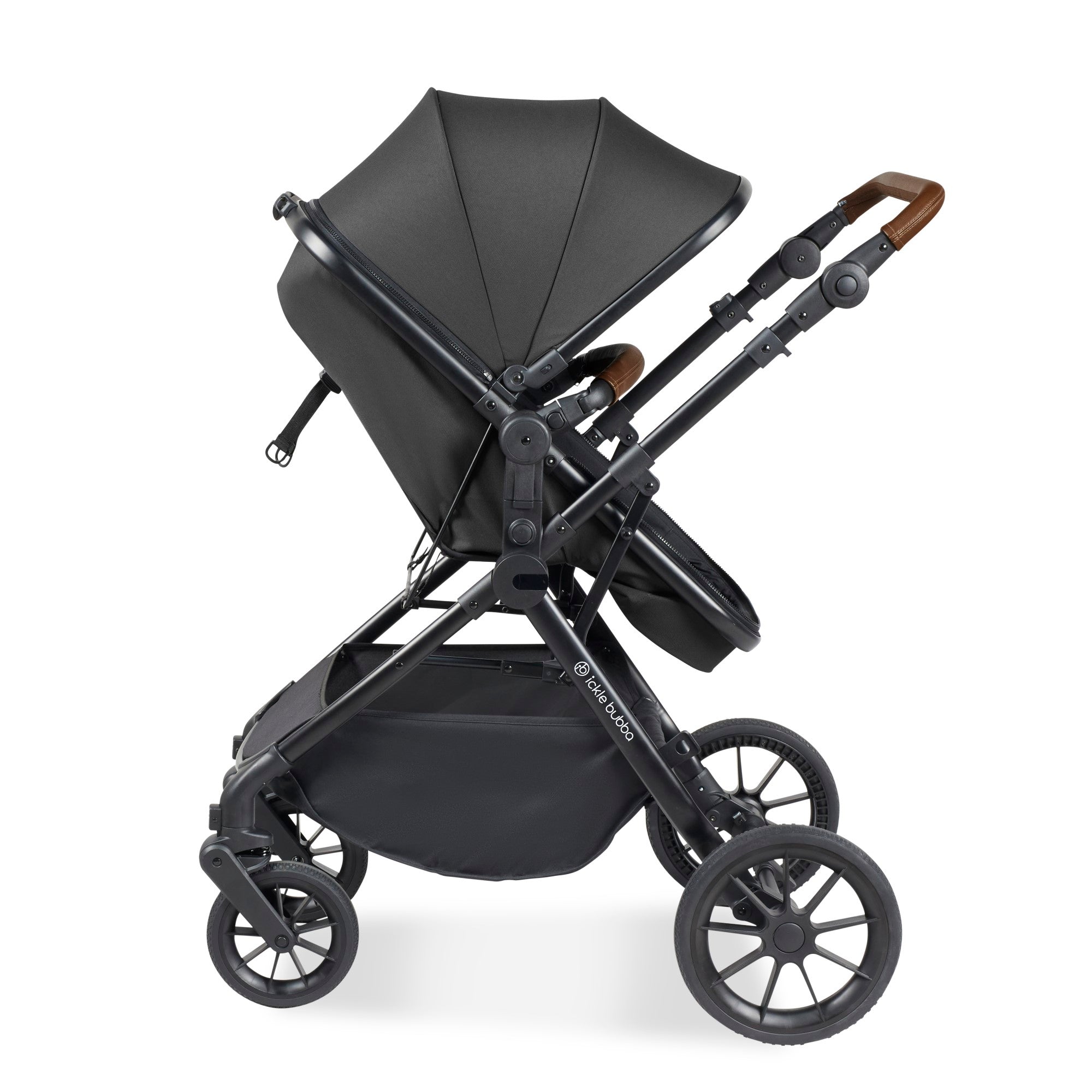 Ickle Bubba Cosmo 2 In 1 Pushchair - Graphite Grey   