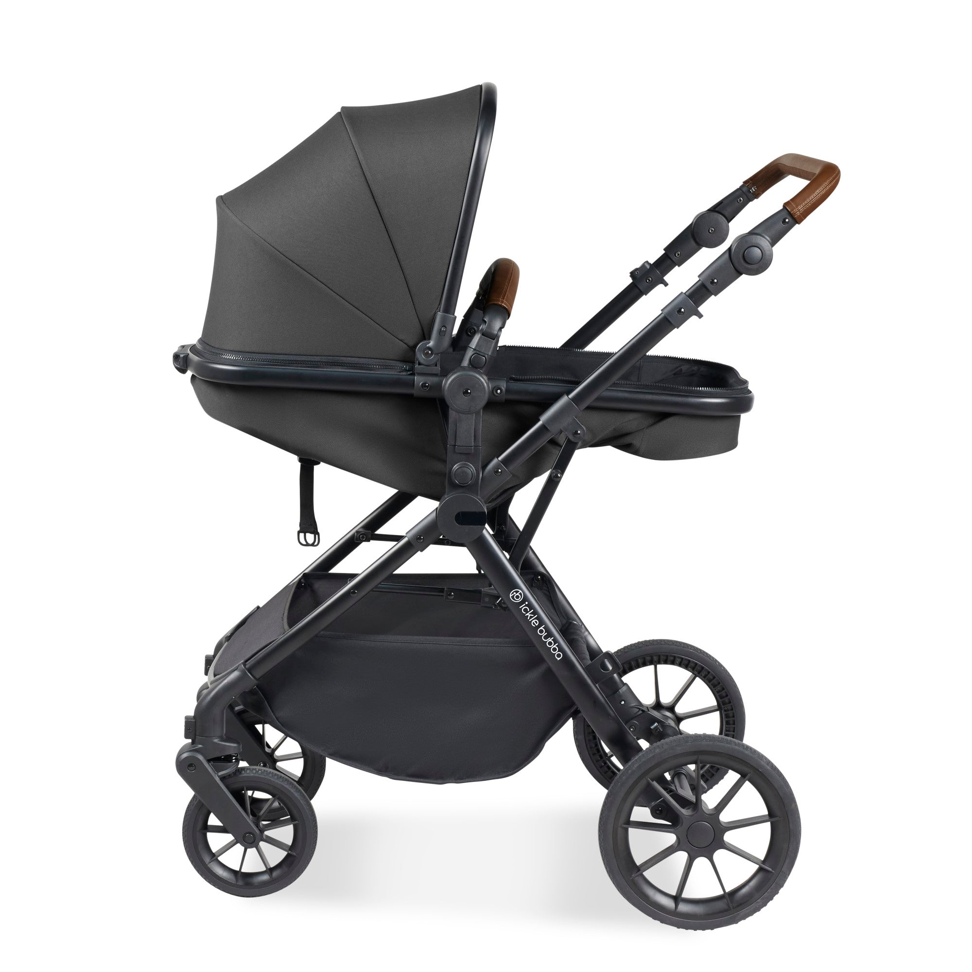 Ickle Bubba Cosmo 2 In 1 Pushchair - Graphite Grey   