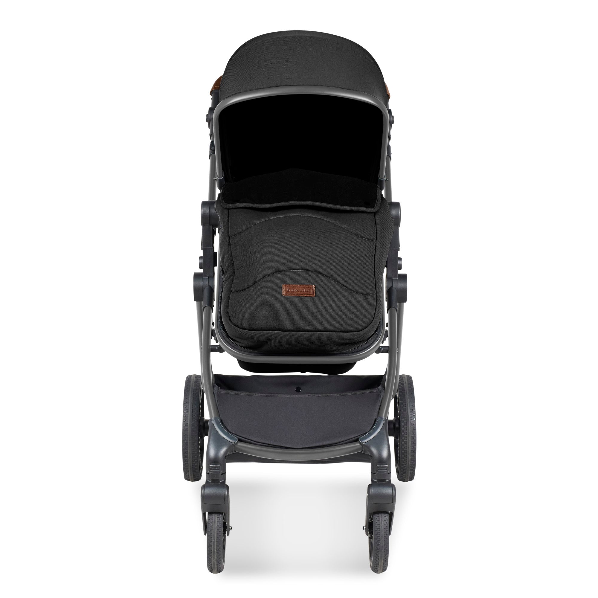 Ickle Bubba Cosmo 2 In 1 Pushchair - Black   