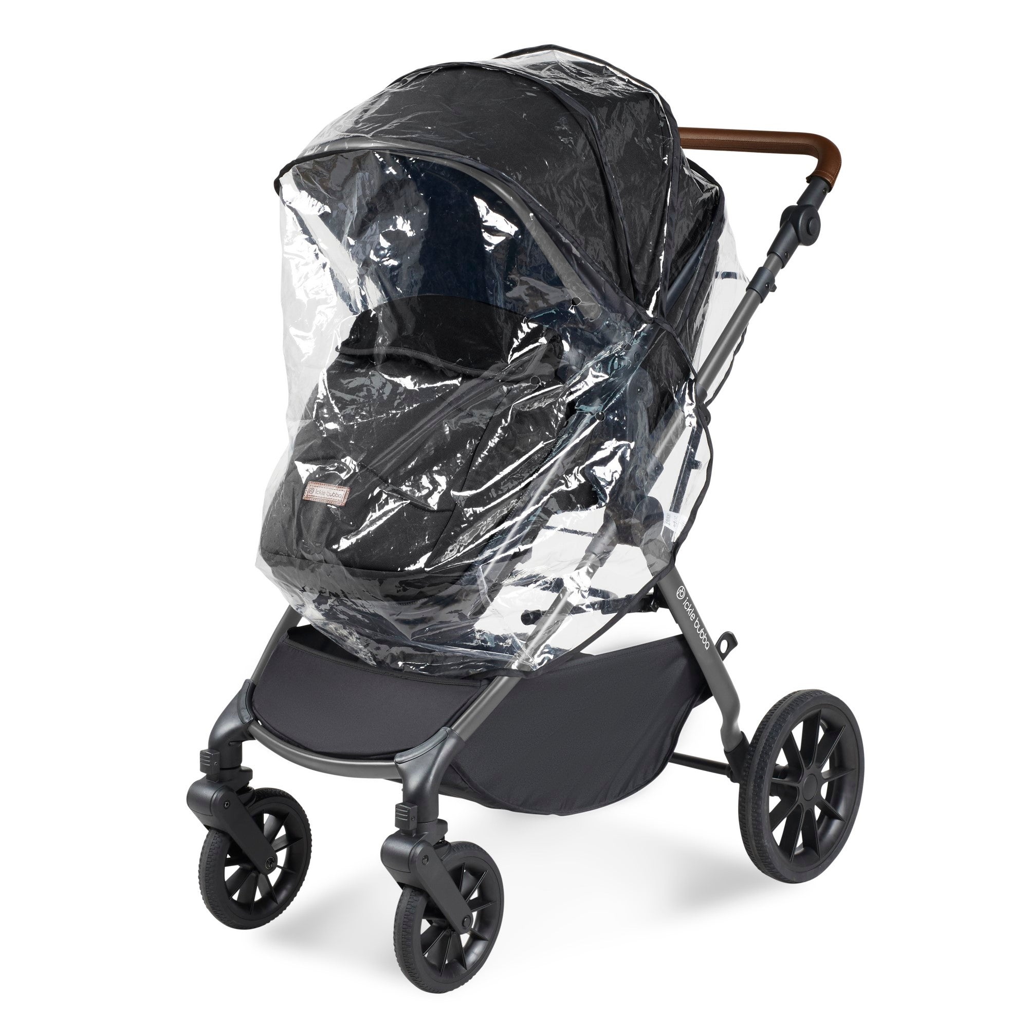 Ickle Bubba Cosmo 2 In 1 Pushchair - Black   