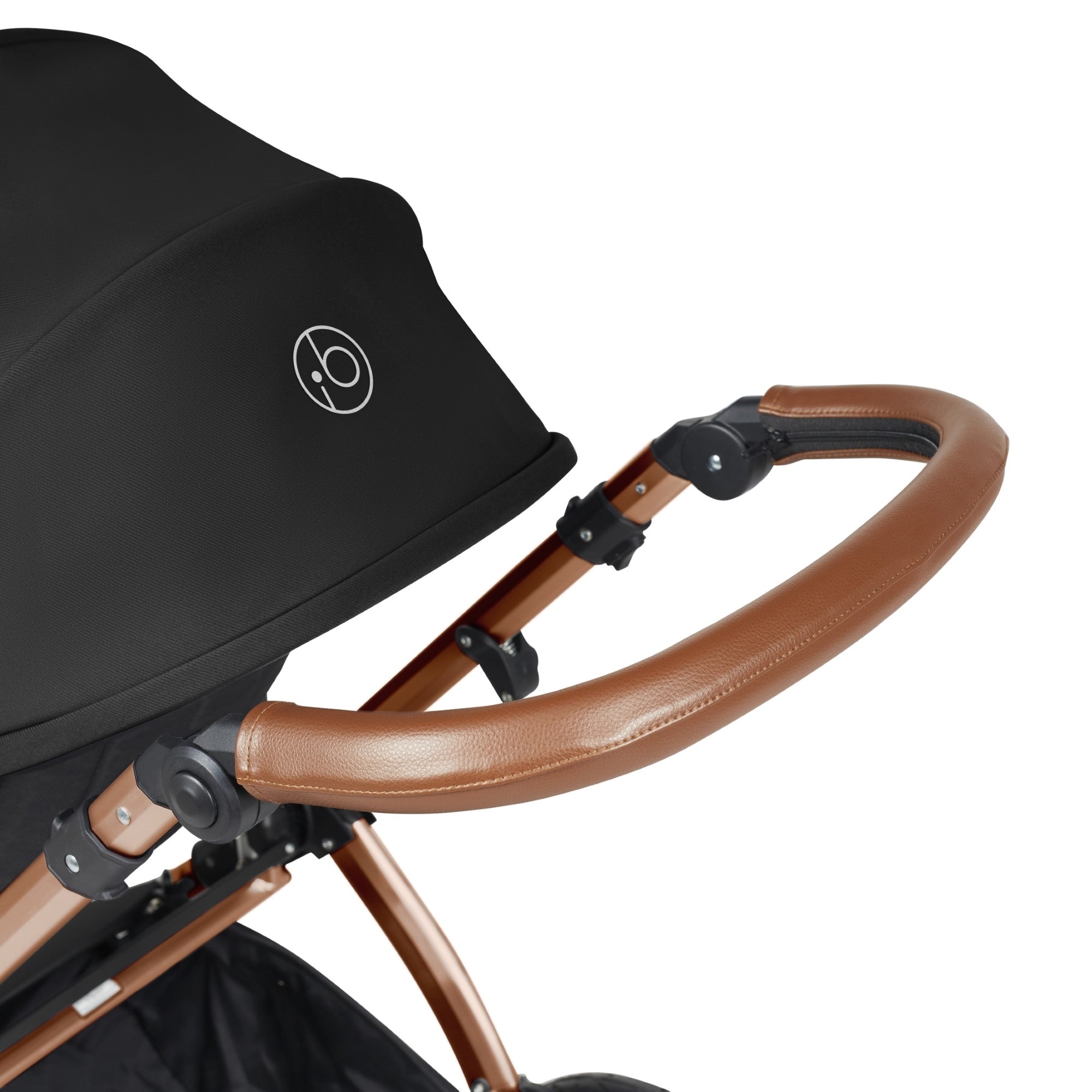 Ickle Bubba Stomp Luxe All-in-One Travel System With Isofix Base - Bronze / Midnight / Tan   