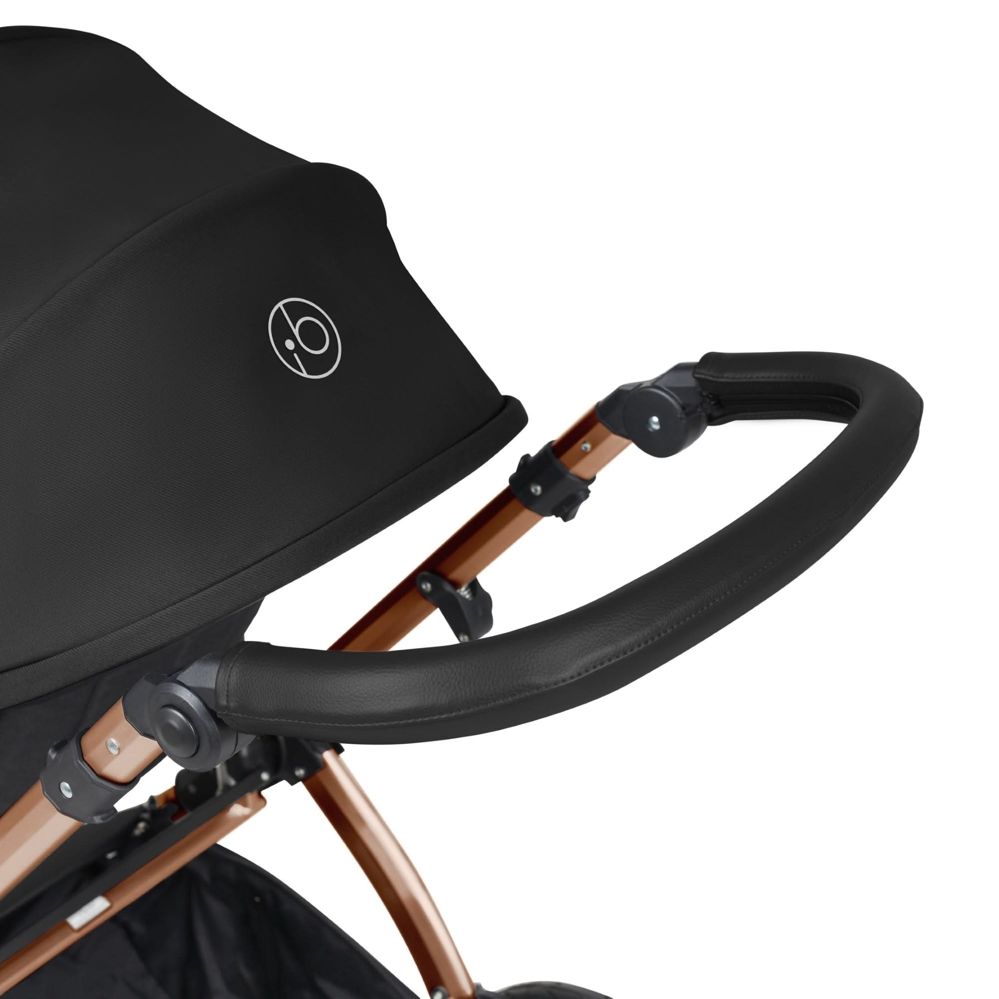 Ickle Bubba Stomp Luxe All-in-One Travel System With Isofix Base - Bronze / Midnight / Black   