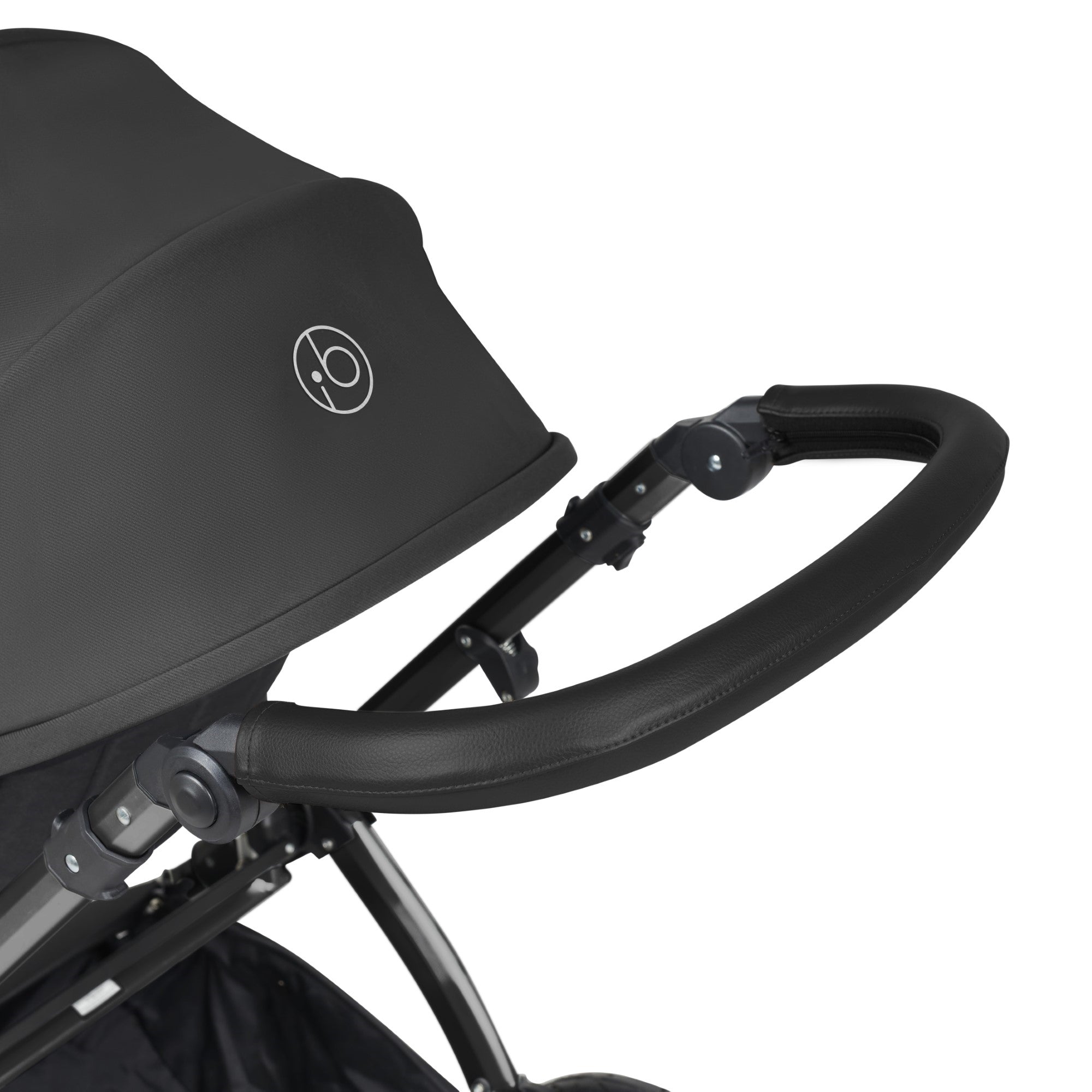 Ickle Bubba Stomp Luxe All-in-One Travel System With Isofix Base - Black / Charcoal Grey / Black   