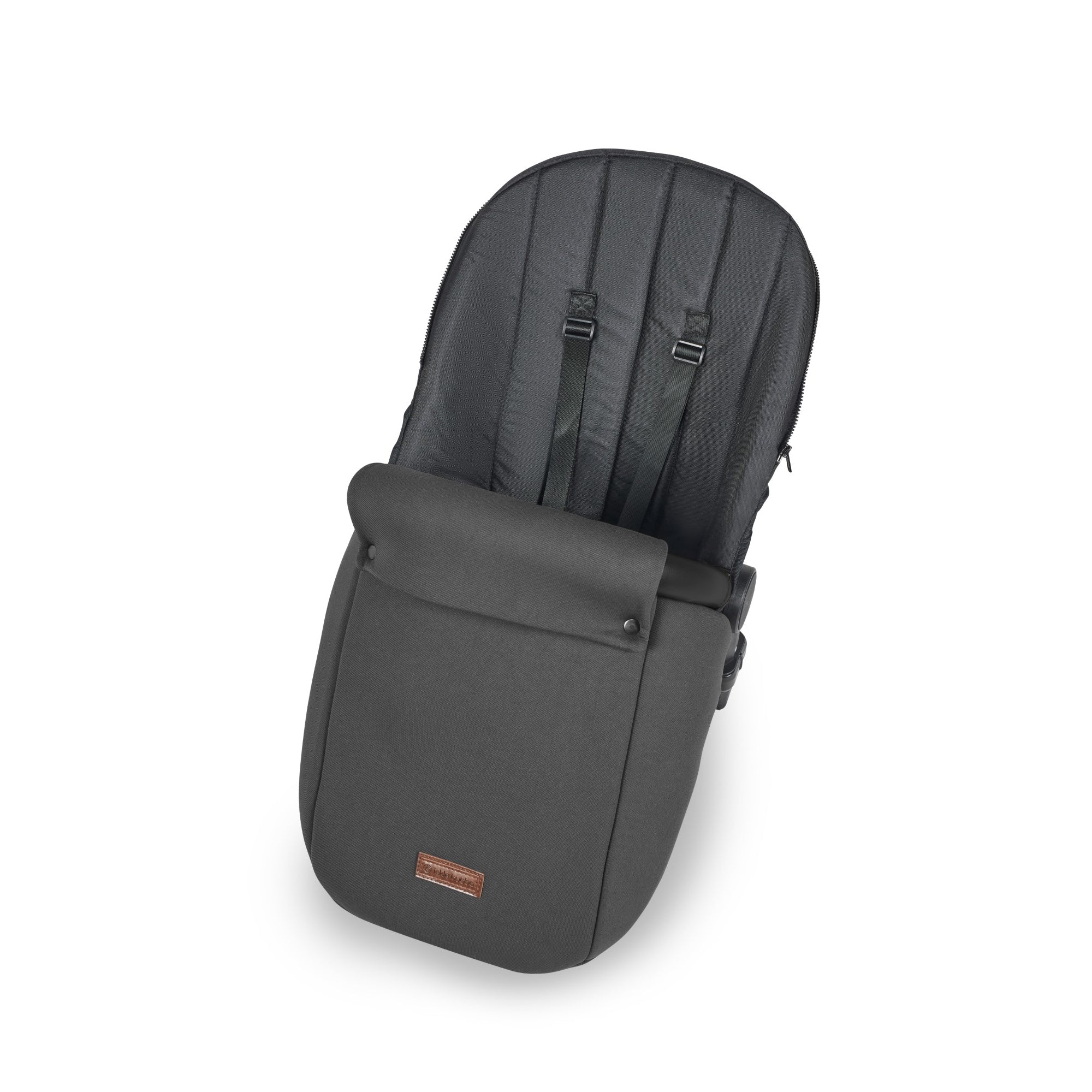 Ickle Bubba Stomp Luxe All-in-One Travel System With Isofix Base - Black / Charcoal Grey / Black   