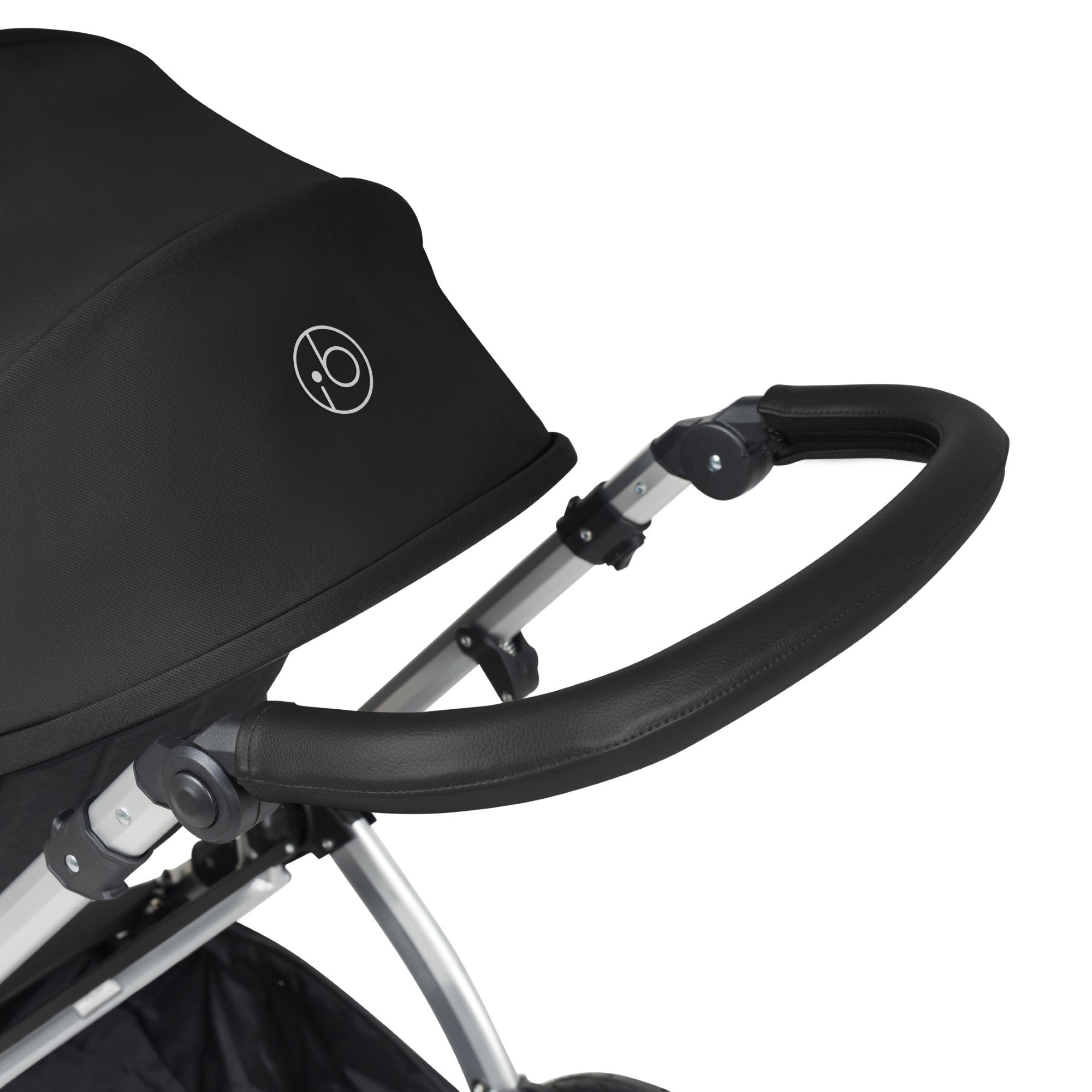 Ickle Bubba Stomp Luxe All-in-One Travel System With Isofix Base - Silver / Midnight / Black   