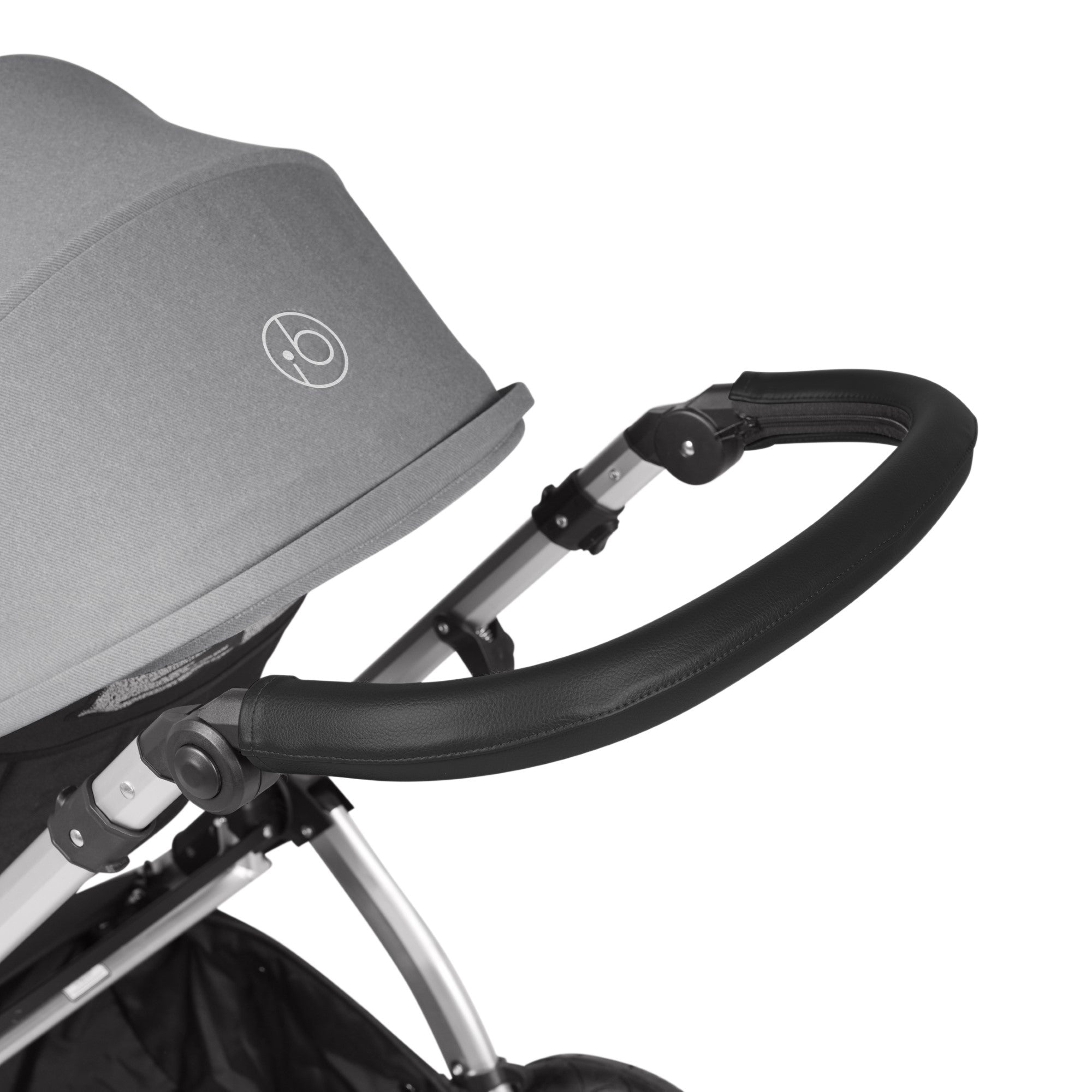 Ickle Bubba Stomp Luxe All-in-One Travel System With Isofix Base - Silver / Pearl Grey / Black   