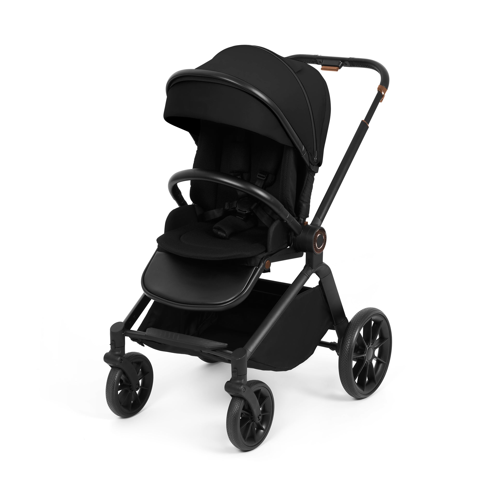 Ickle Bubba Altima All-in-One i-Size Travel System With Isofix Base - Black   