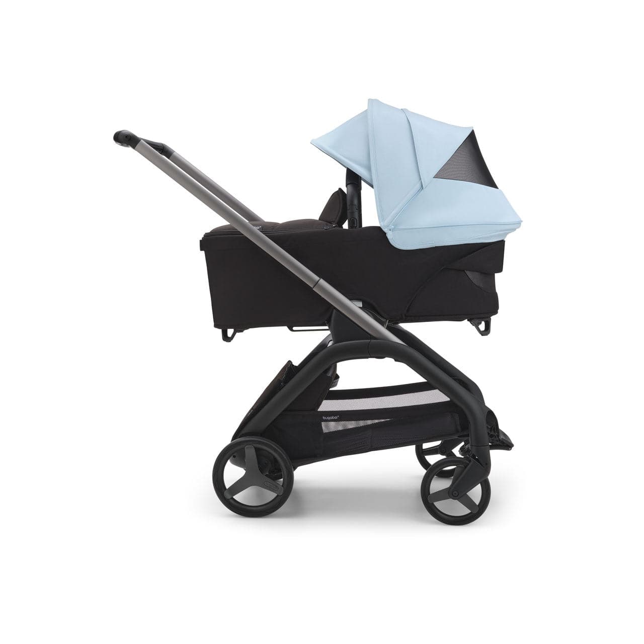 Bugaboo Dragonfly Complete Pushchair And Carrycot - Skyline Blue   