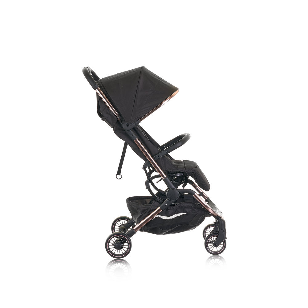 Obaby Roo Stroller - Black & Rose Gold -  | For Your Little One