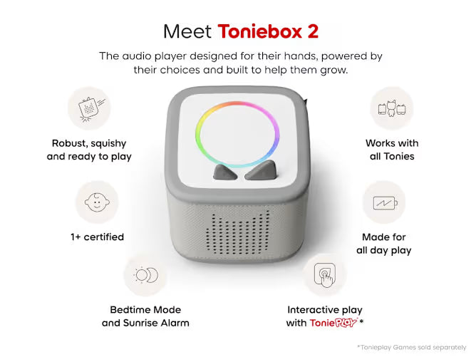Toniebox 2 Starter Set Box - Cloud Pink