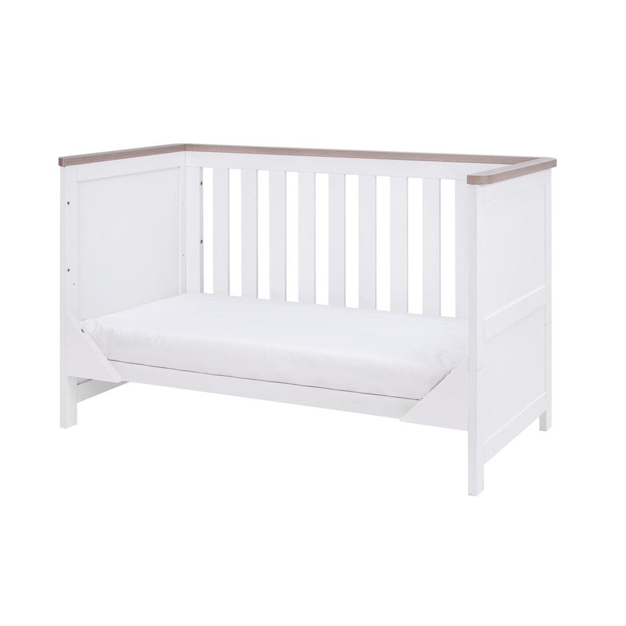 Tutti Bambini Verona 2 Piece Room Set - White/Oak   