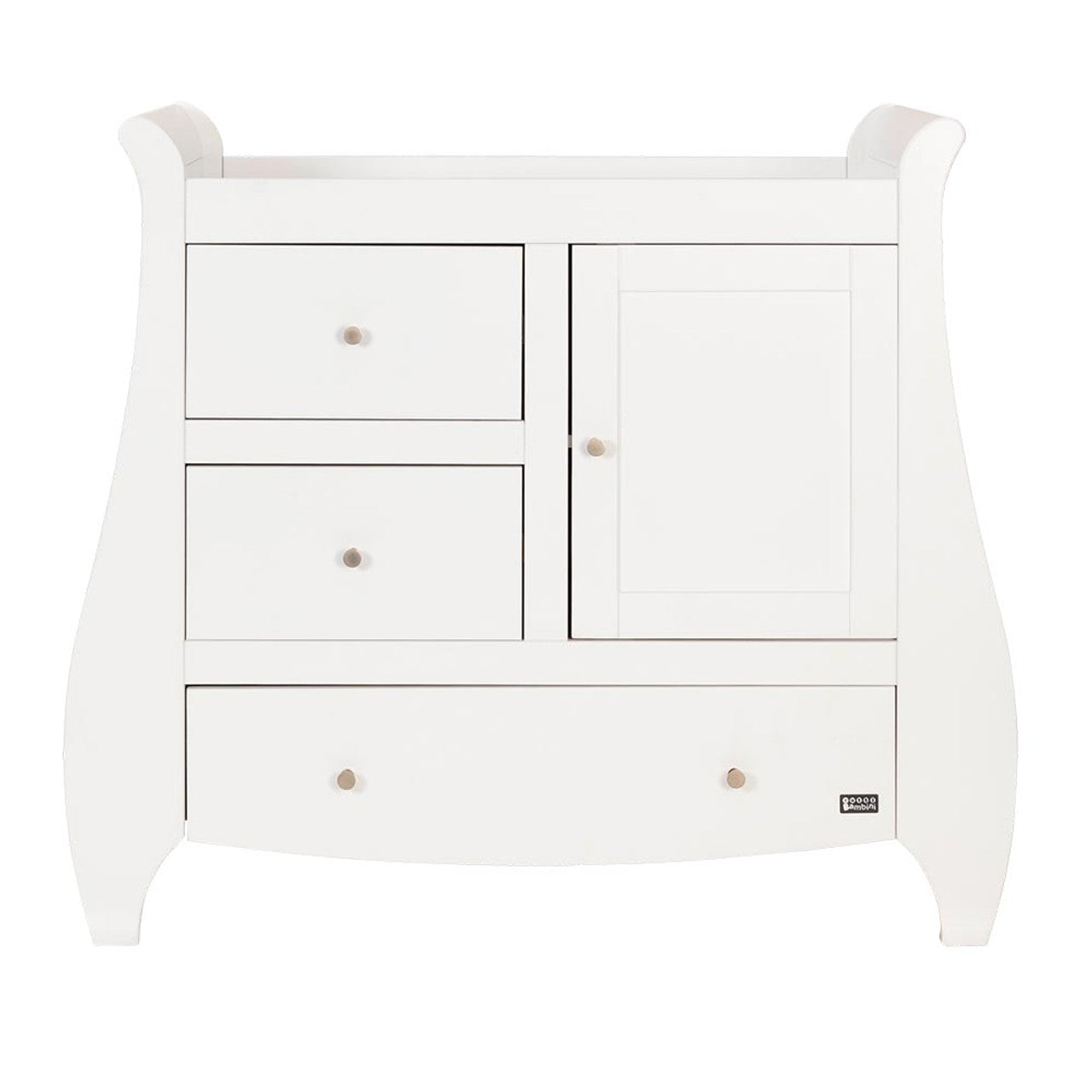 Tutti Bambini Katie Mini 2 Piece Room Set - White -  | For Your Little One