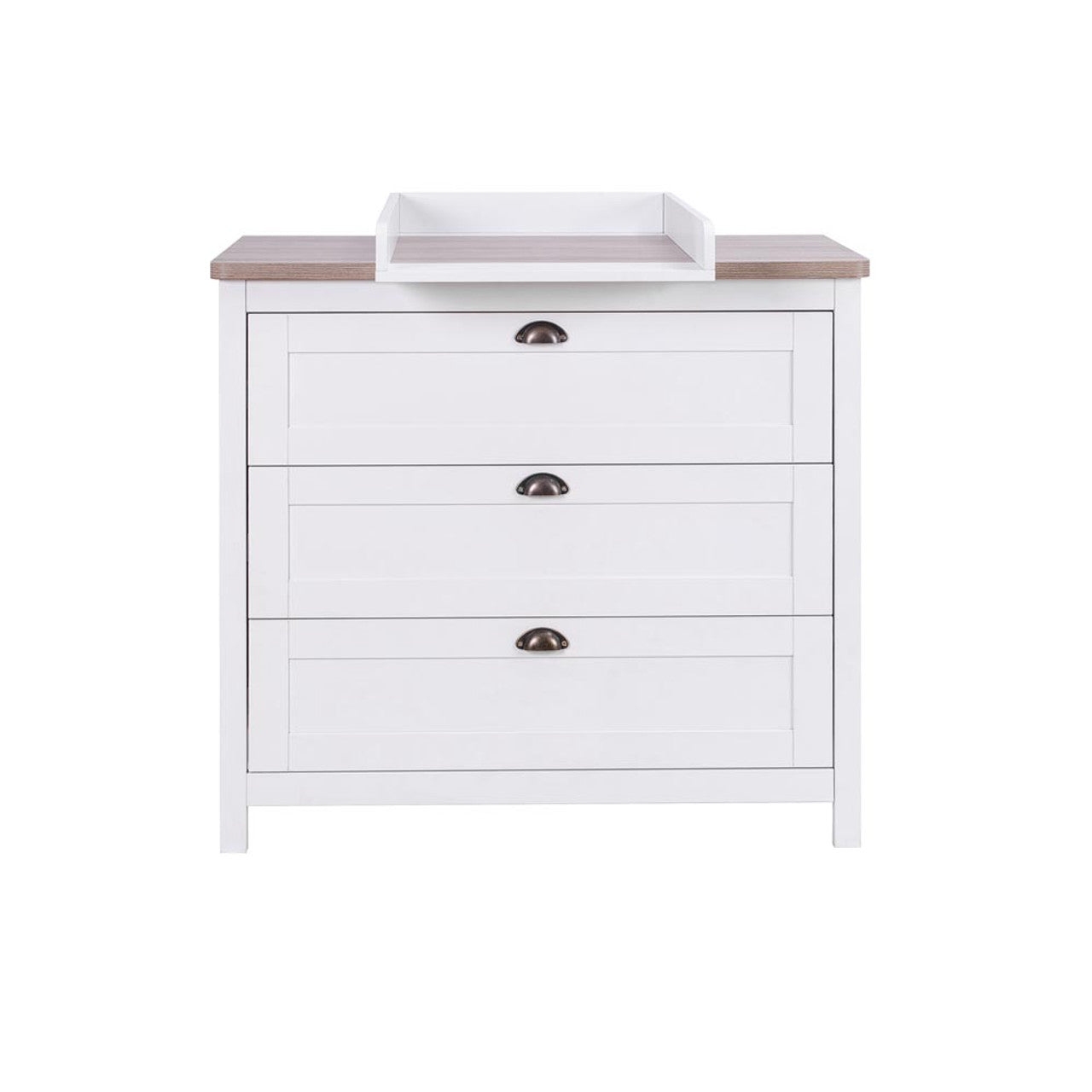 Tutti Bambini Verona 2 Piece Room Set - White/Oak   