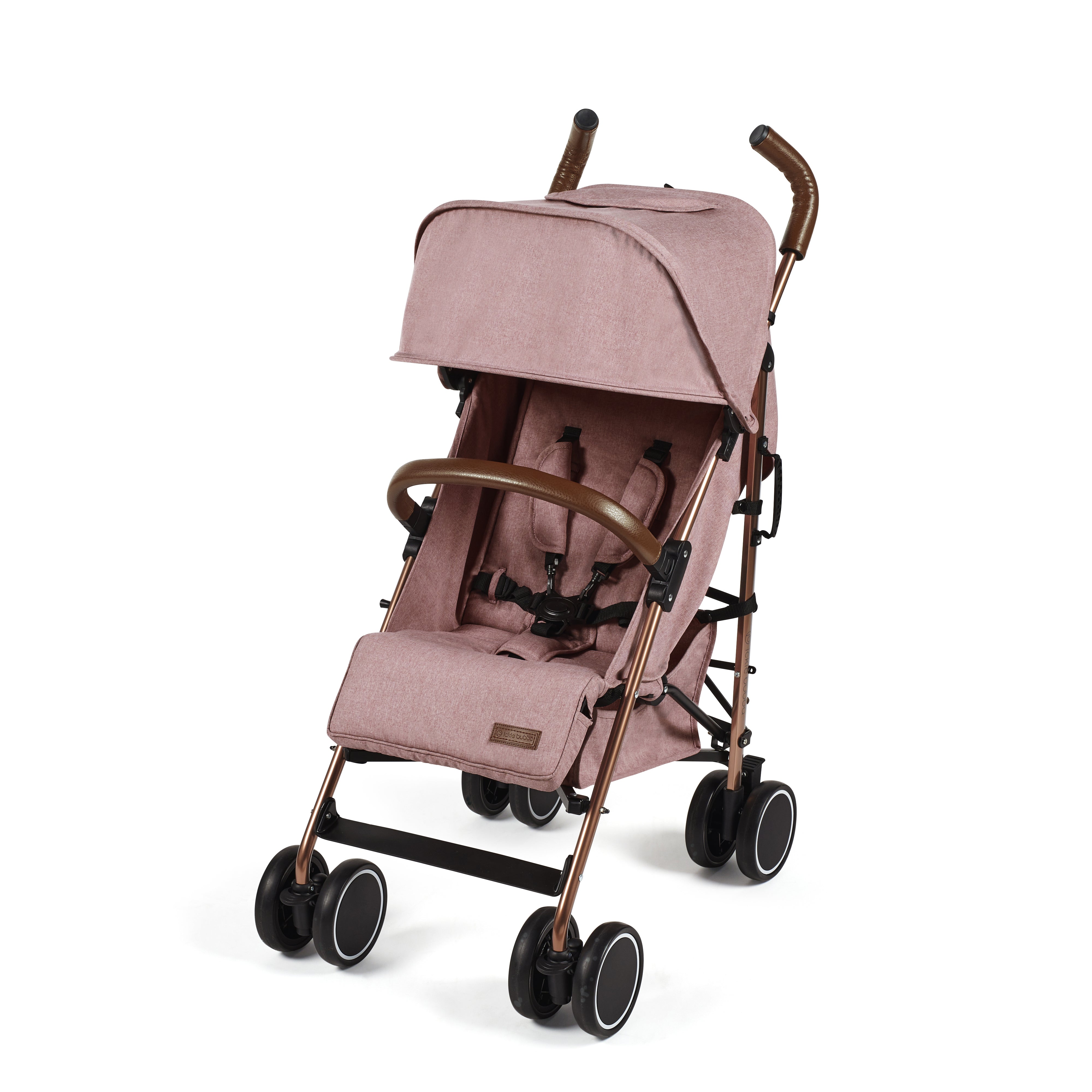 ickle bubba Discovery Prime Stroller - Rose Gold / Dusky Pink   