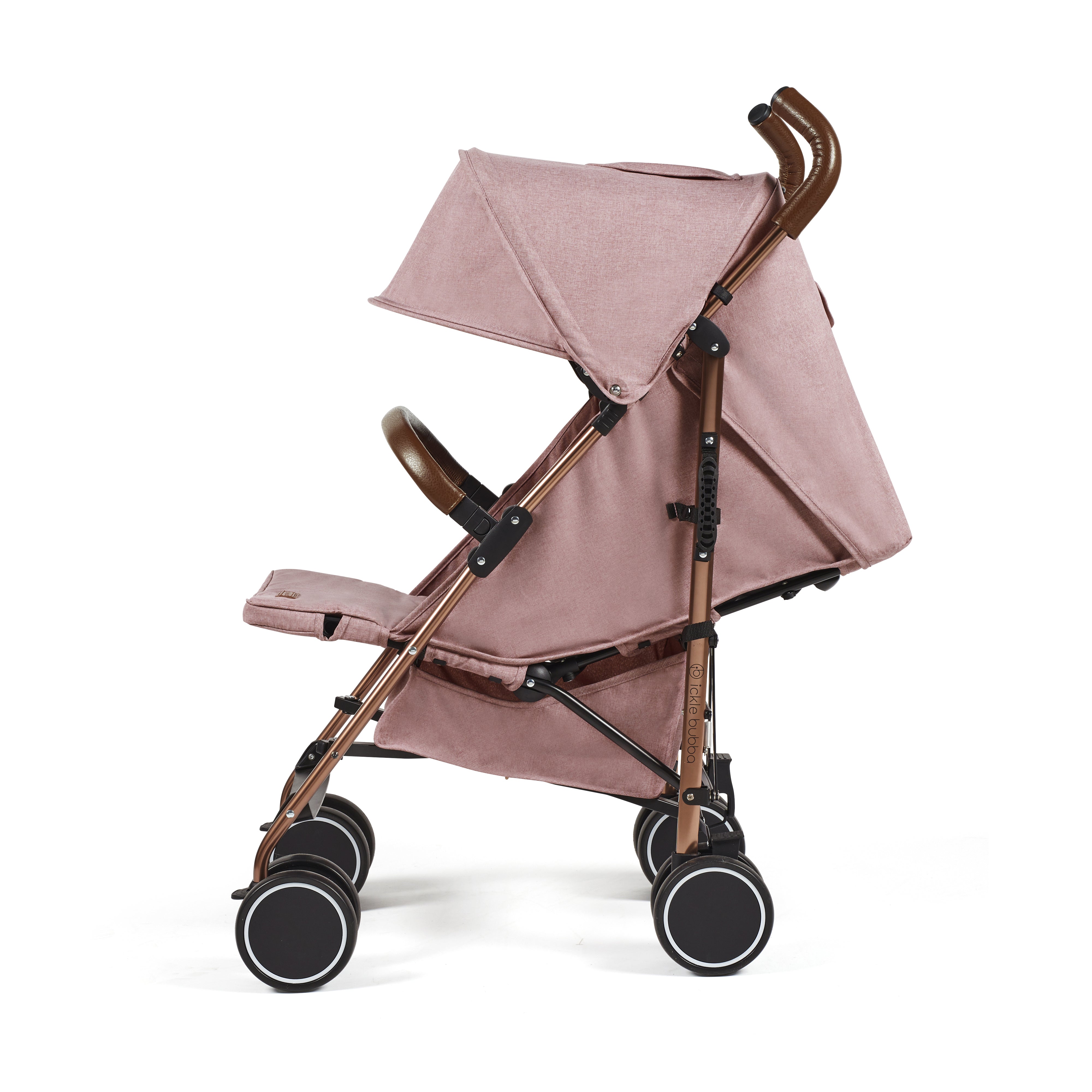 ickle bubba Discovery Prime Stroller - Rose Gold / Dusky Pink   