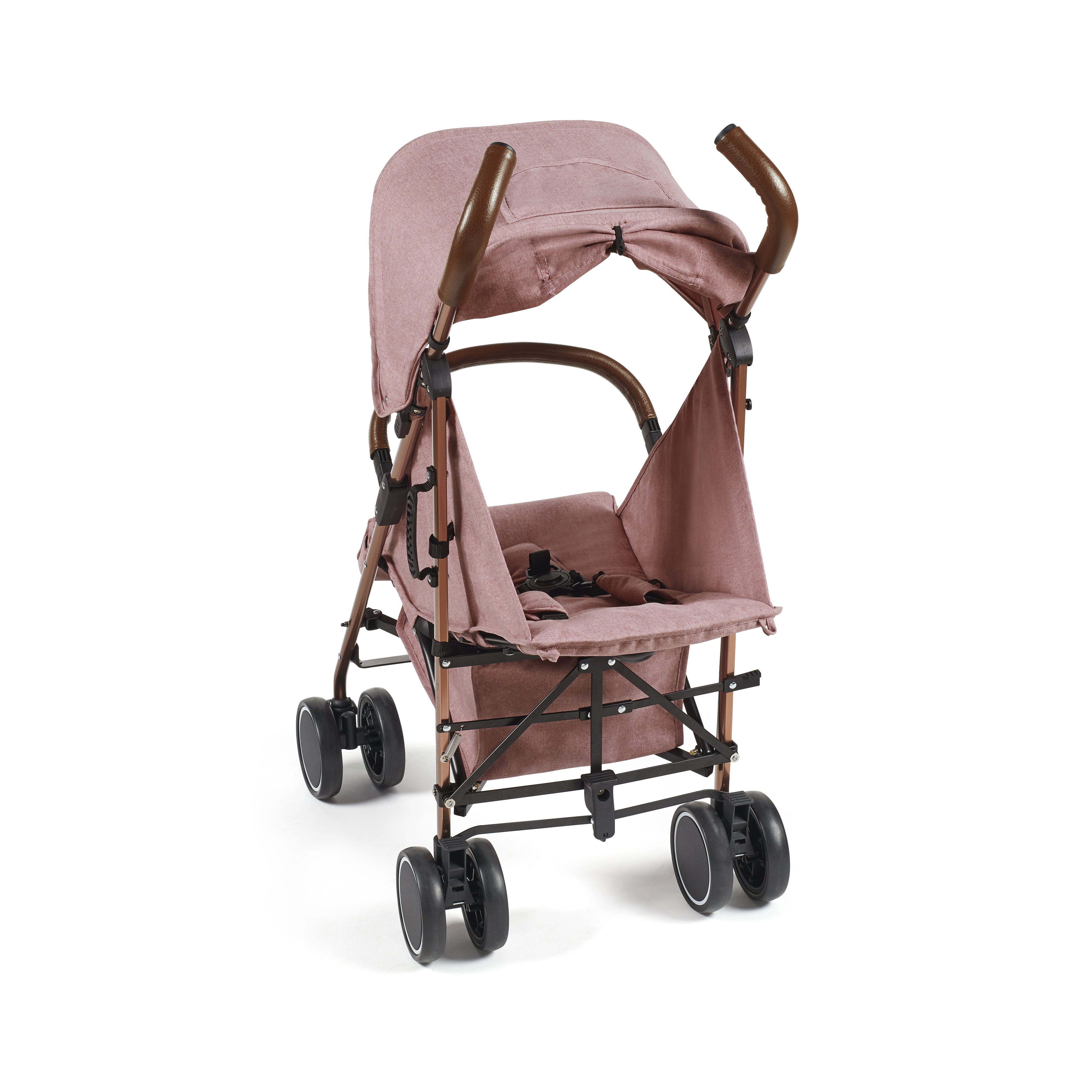 ickle bubba Discovery Prime Stroller - Rose Gold / Dusky Pink   