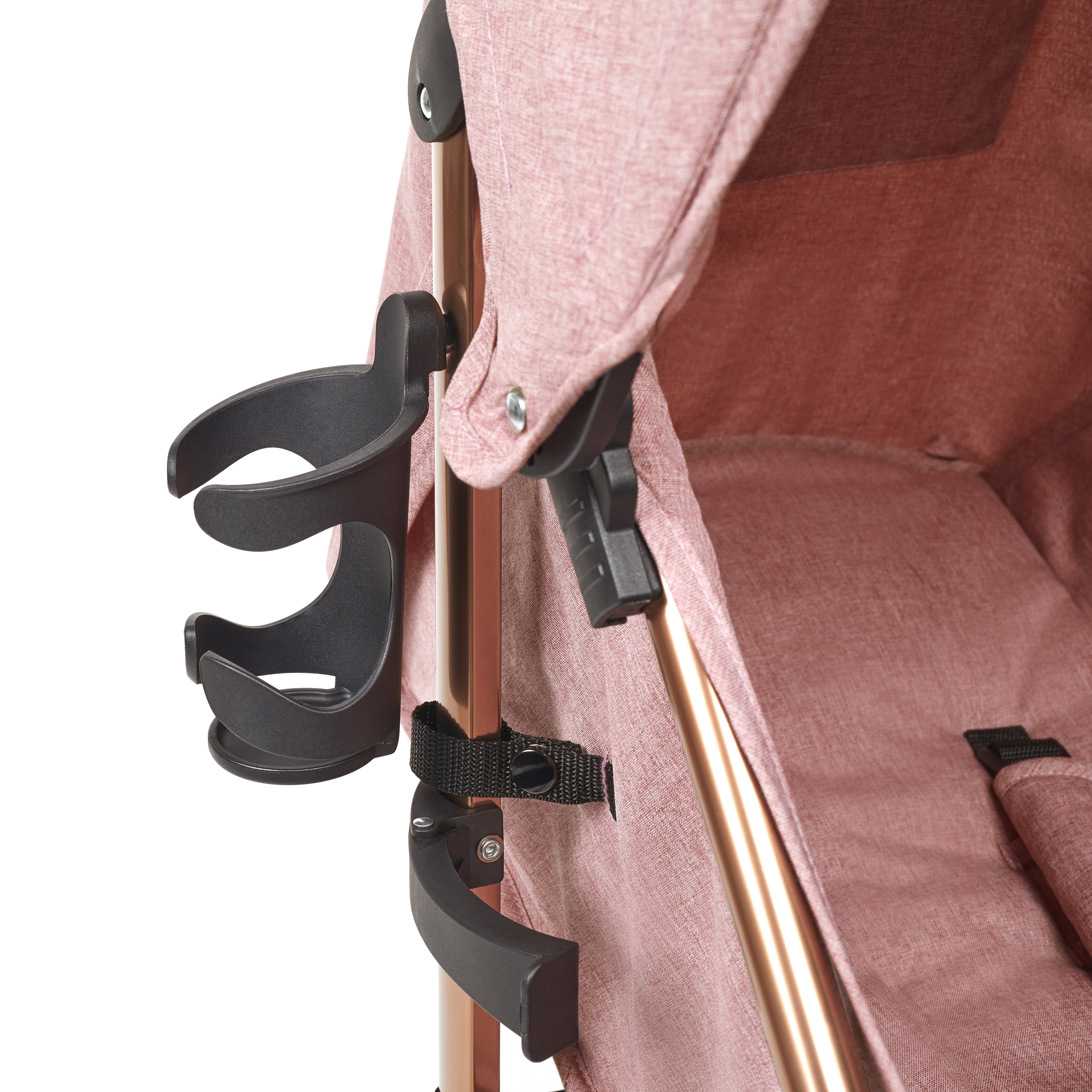 ickle bubba Discovery Prime Stroller - Rose Gold / Dusky Pink   