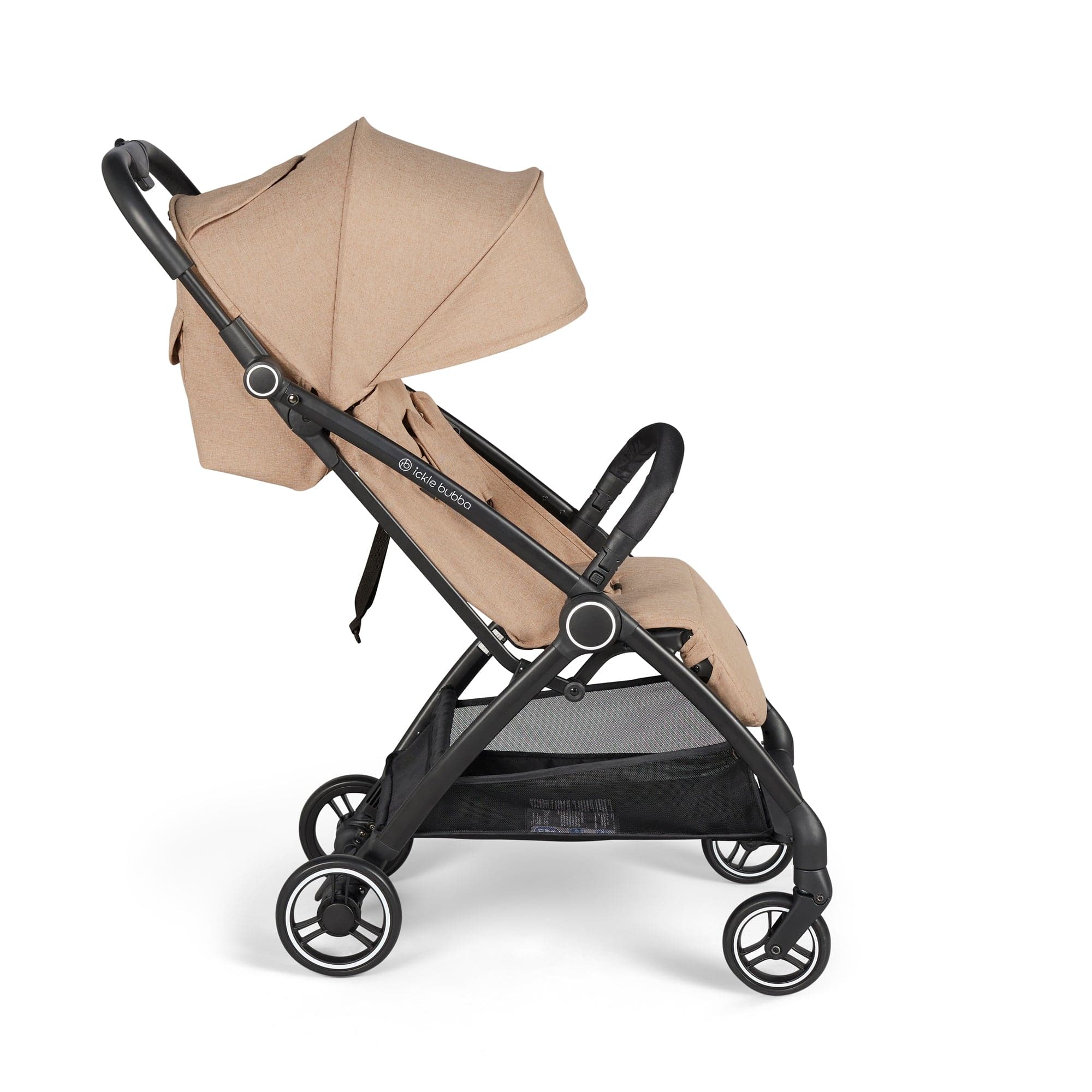 Ickle Bubba Aries Autofold Stroller - Beige -  | For Your Little One