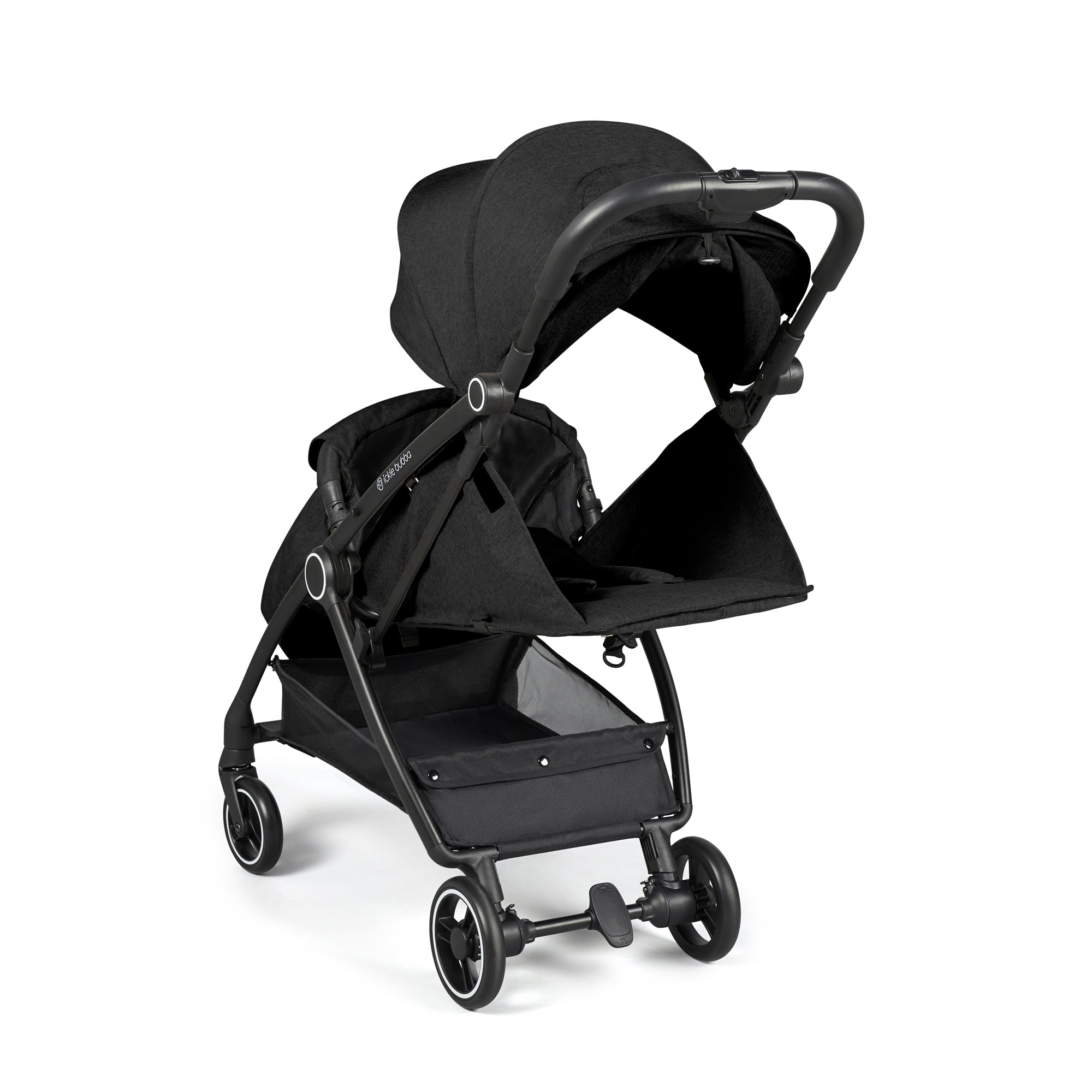 Ickle Bubba Aries Prime Autofold Stroller - Black   