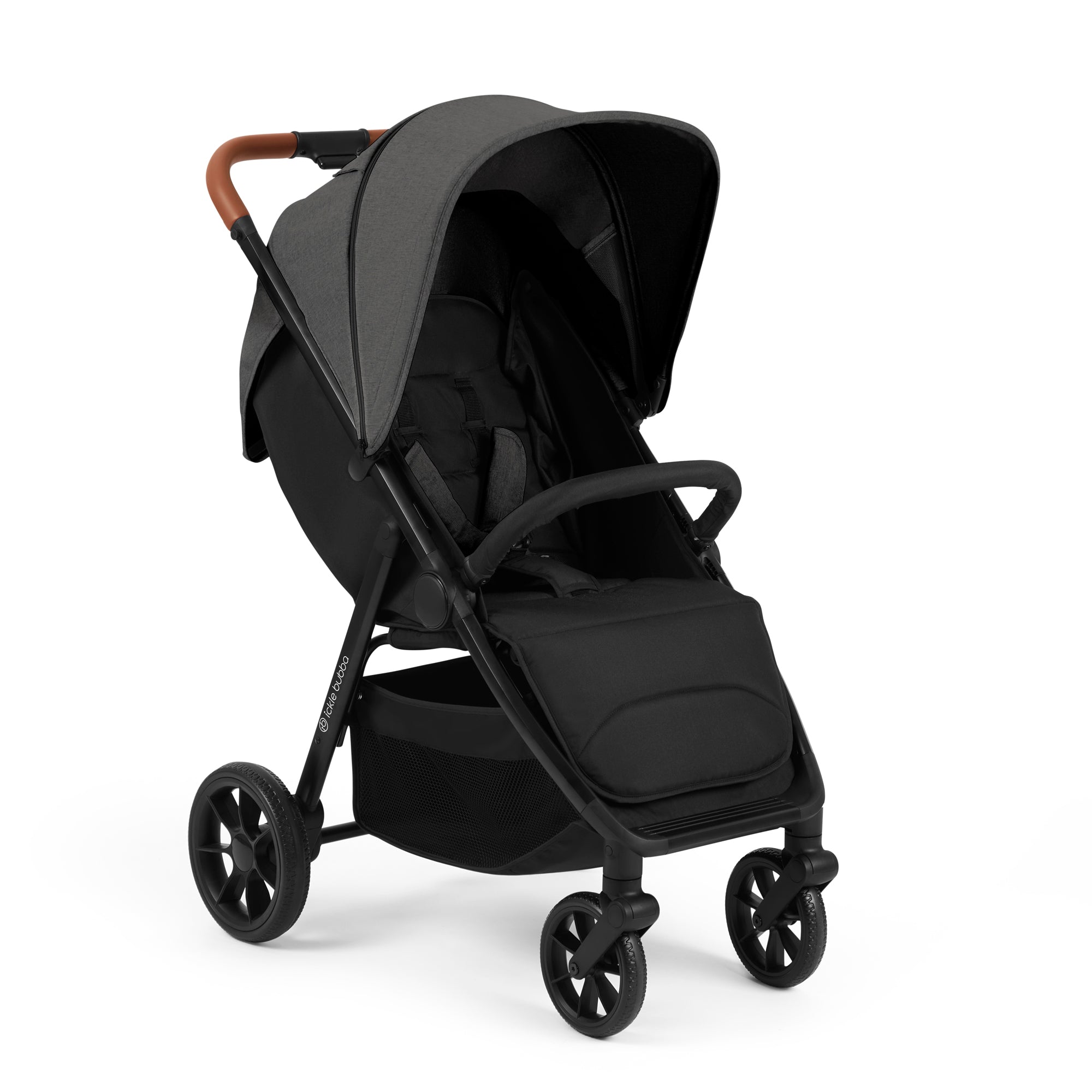 ickle bubbaStomp Stride Stroller - Charcoal Grey   