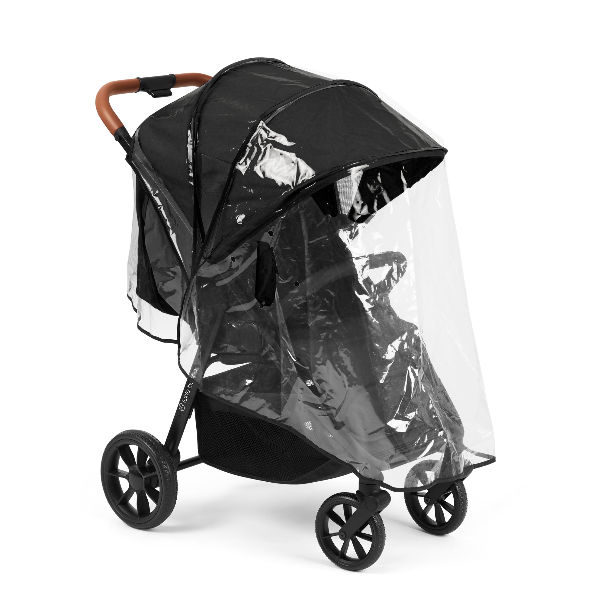 ickle bubba Stomp Stride Max Stroller - Midnight   