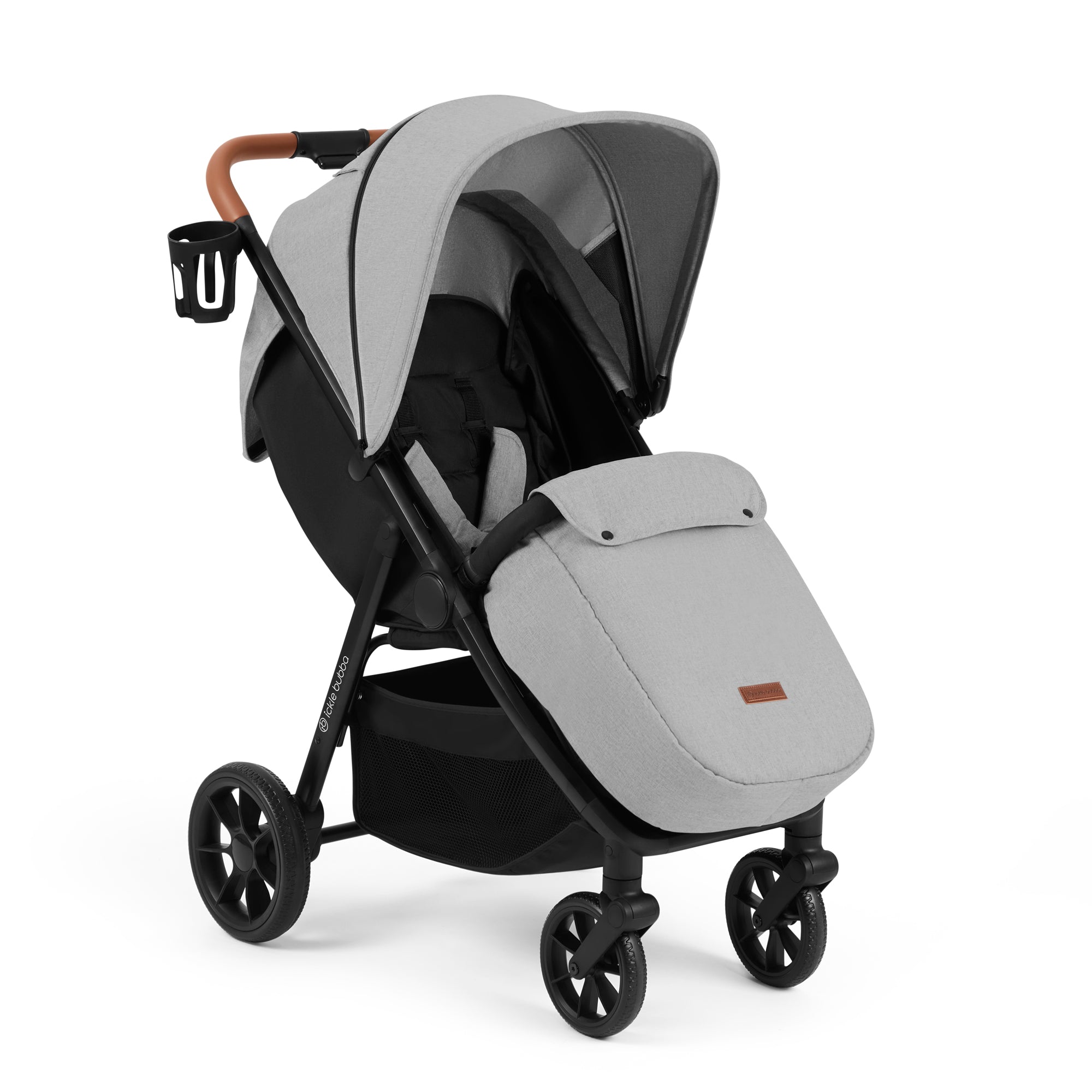 ickle bubba Stomp Stride Max Stroller - Pearl Grey   