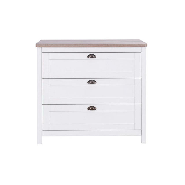 Tutti Bambini Verona 3 Piece Room Set - White/Oak   