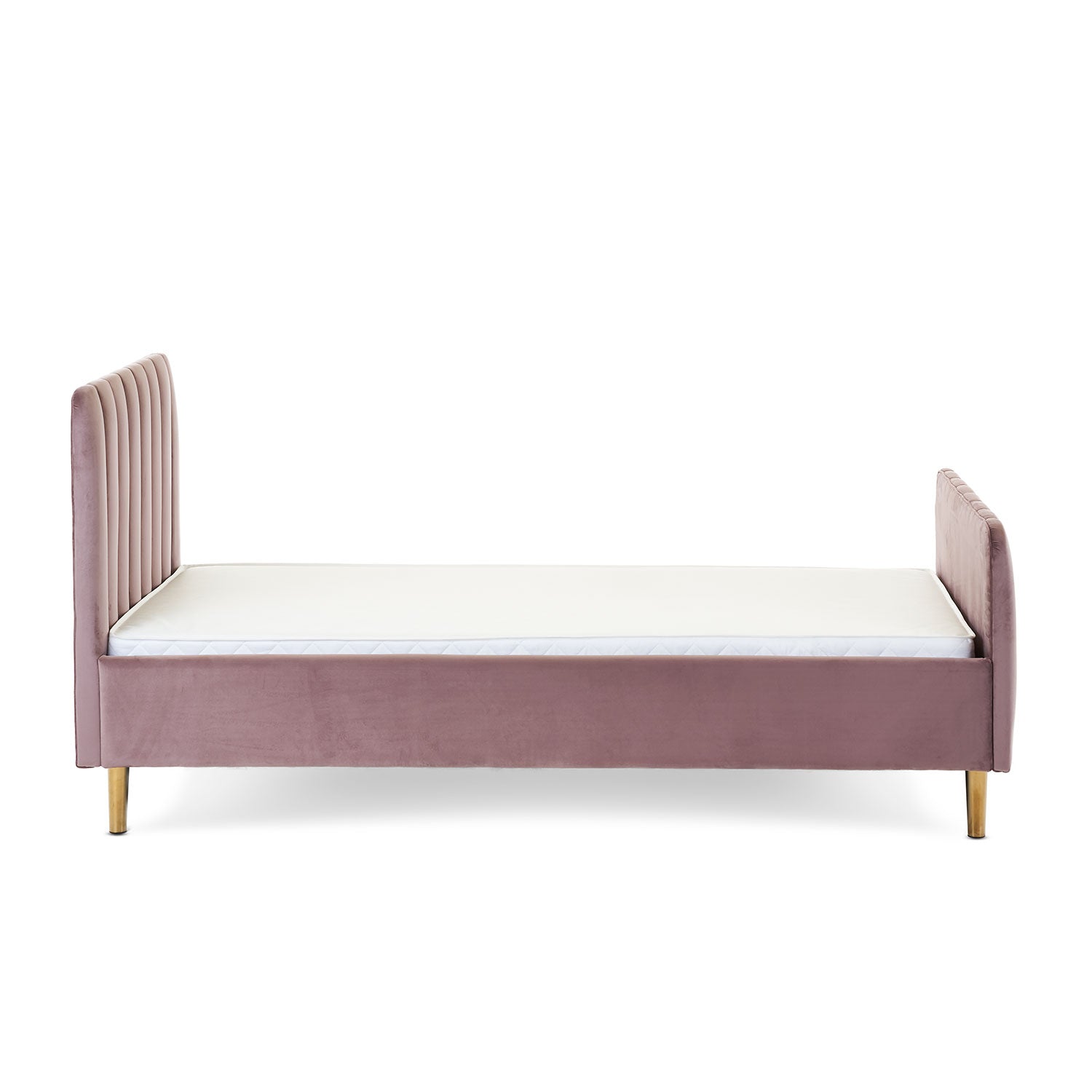 Obaby Gatsby Single Bed  Velvet Pink   