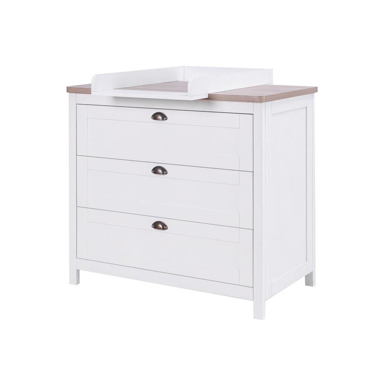 Tutti Bambini Verona 2 Piece Room Set - White/Oak   