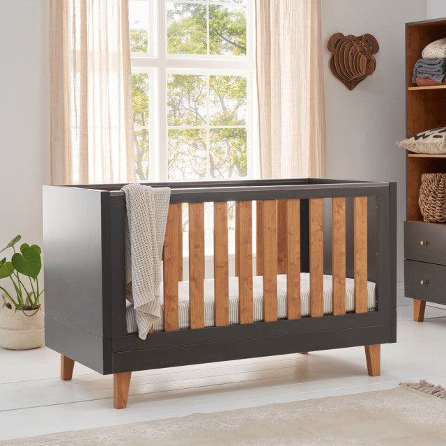 Tutti Bambini Como 3 Piece Room Set - Slate Grey / Rosewood -  | For Your Little One
