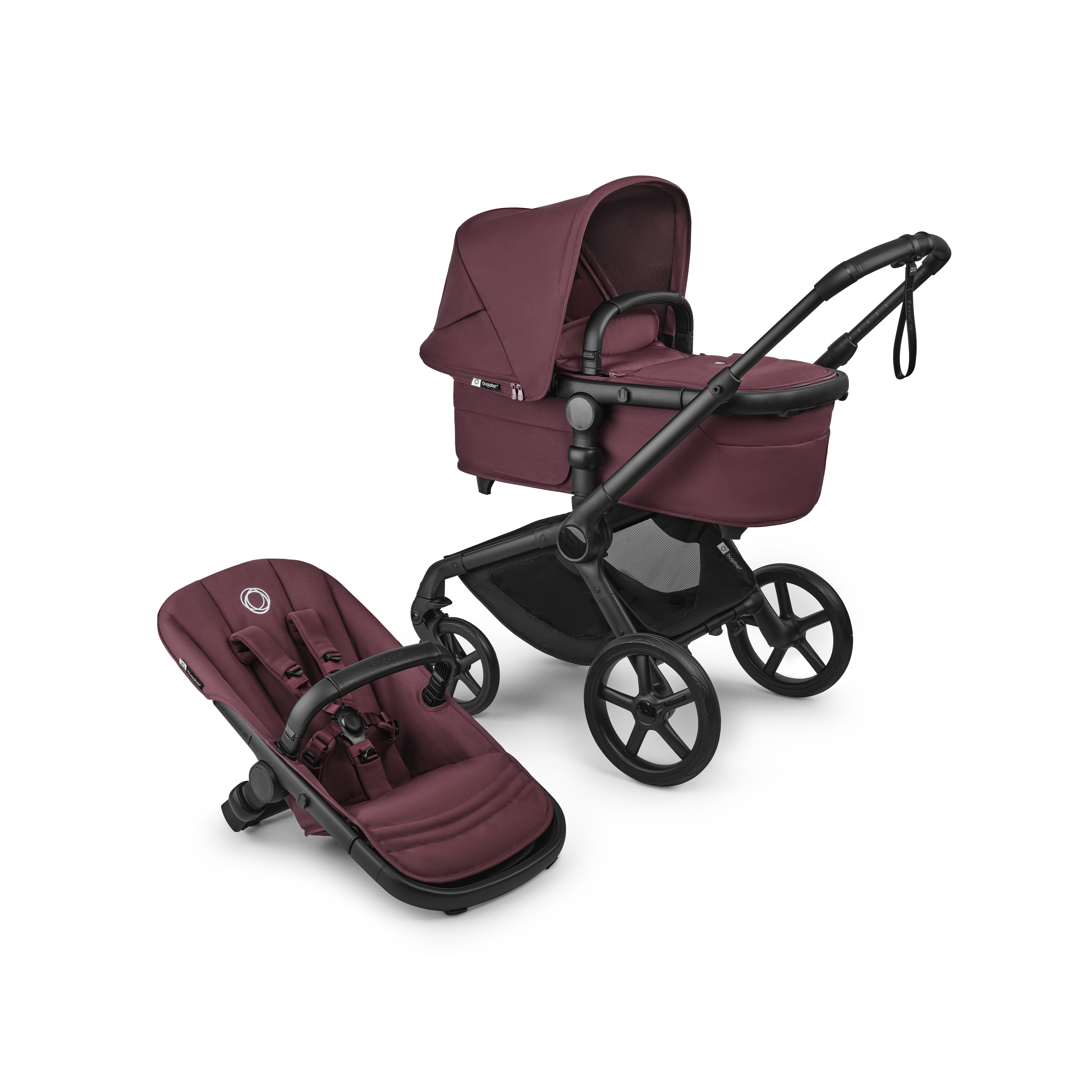 Bugaboo Fox 5 Complete Pushchair Renew - Dark Charry