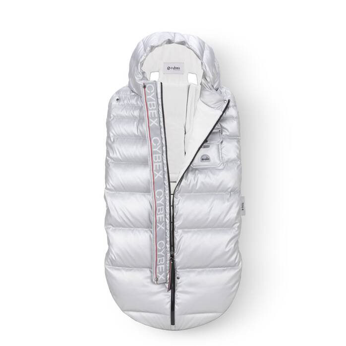 Cybex Platinum Winter Footmuff - Arctic Silver   