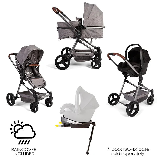 Red Kite Push Me Savanna i 3 in 1 Travel System - Graphite -  | For Your Little One
