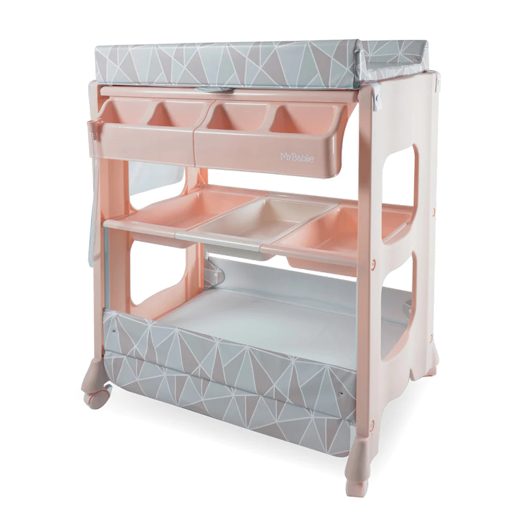 My Babiie Rose Geo Baby Bath and Changing Unit -  | For Your Little One