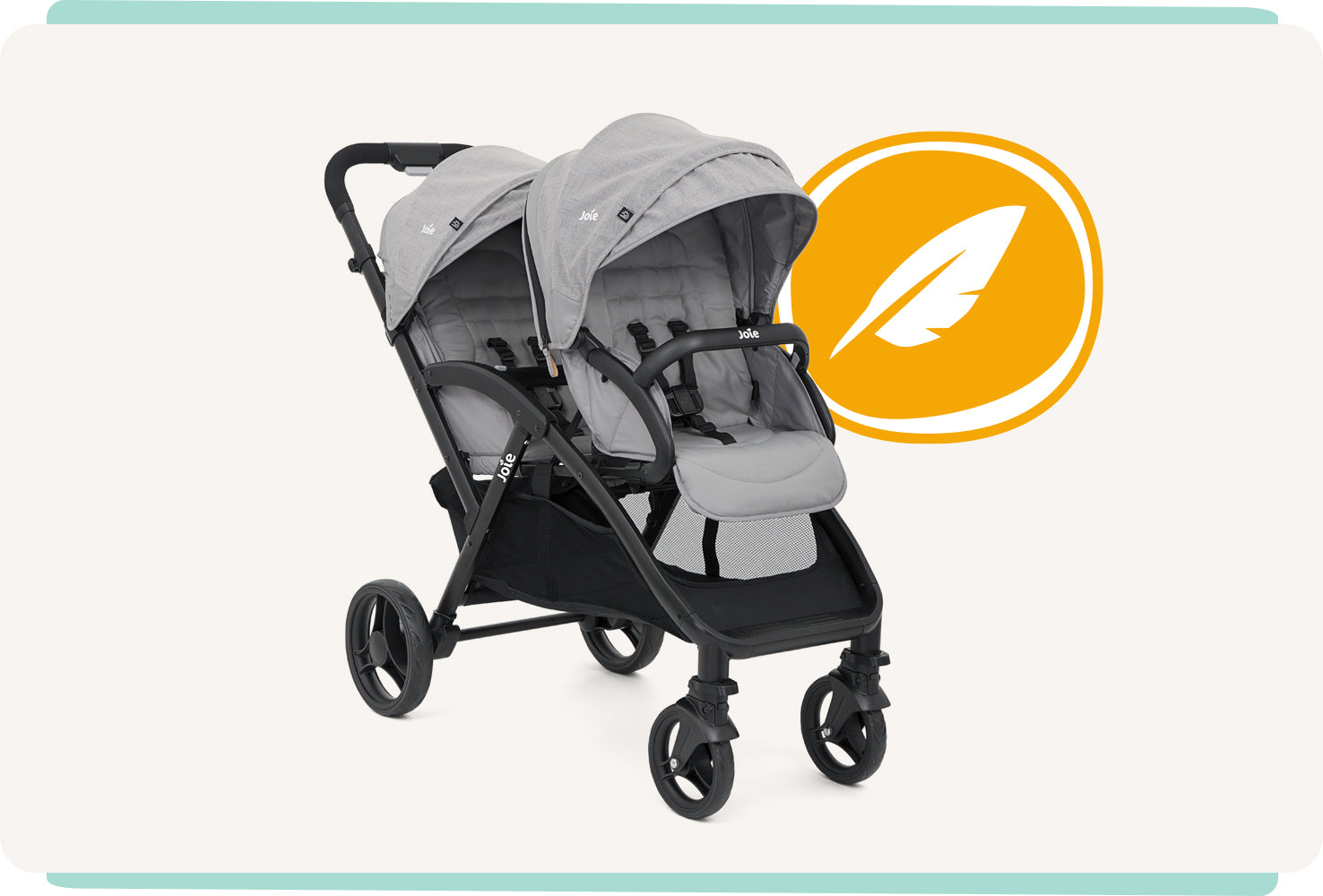 Joie evalite duo twin stroller best sale