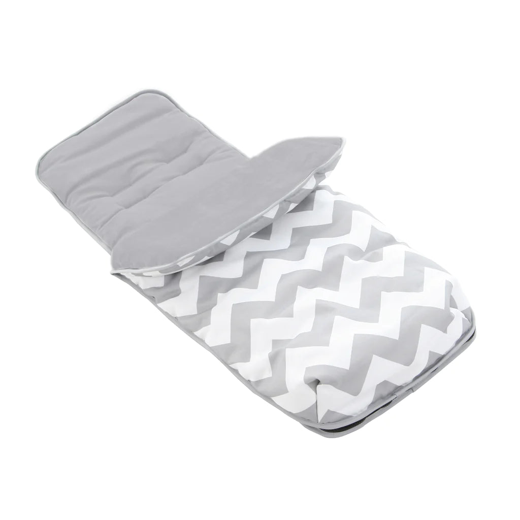 My Babiie Grey Chevron Cosytoes -  | For Your Little One