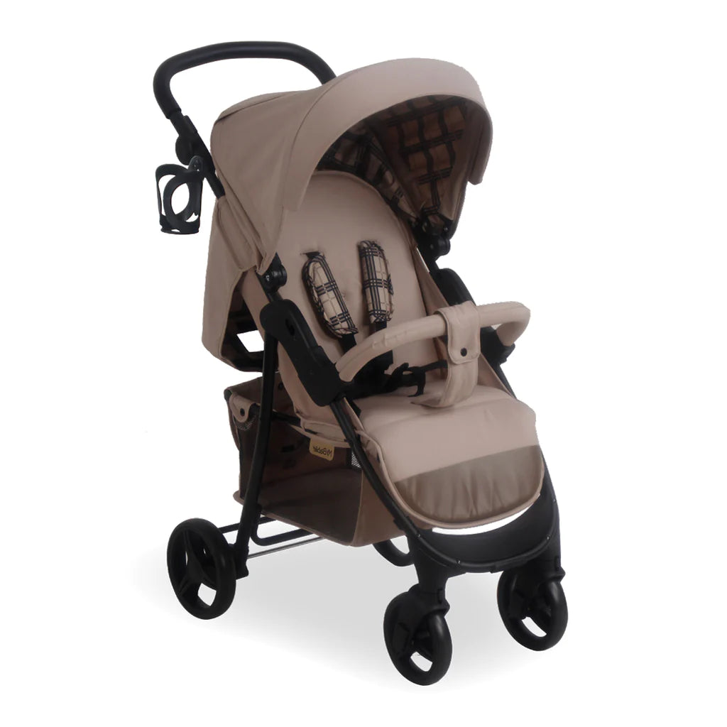 My Babiie MB30 Dani Dyer Taupe Plaid Pushchair - For Your Little One