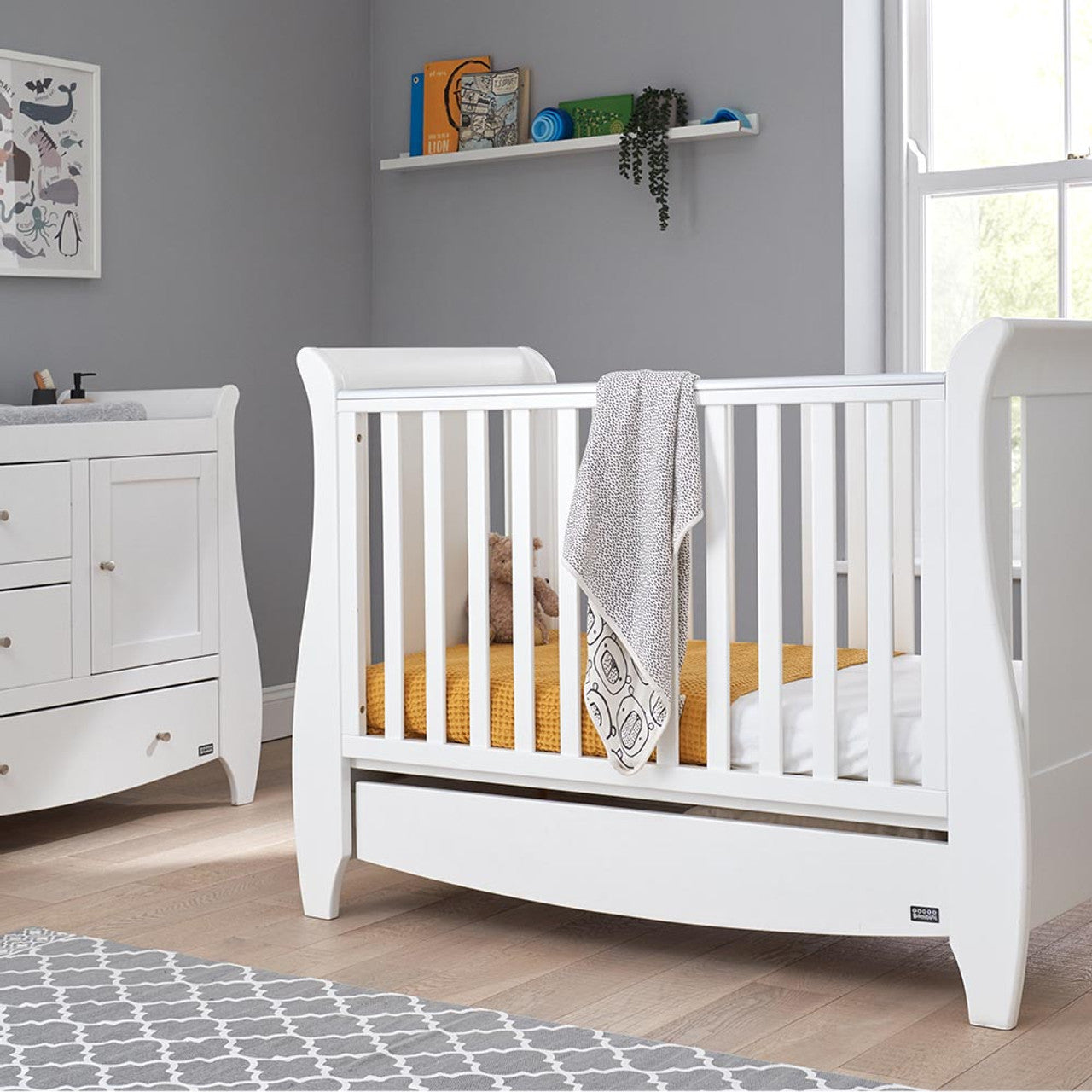 Tutti Bambini Katie Mini 2 Piece Room Set - White - For Your Little One