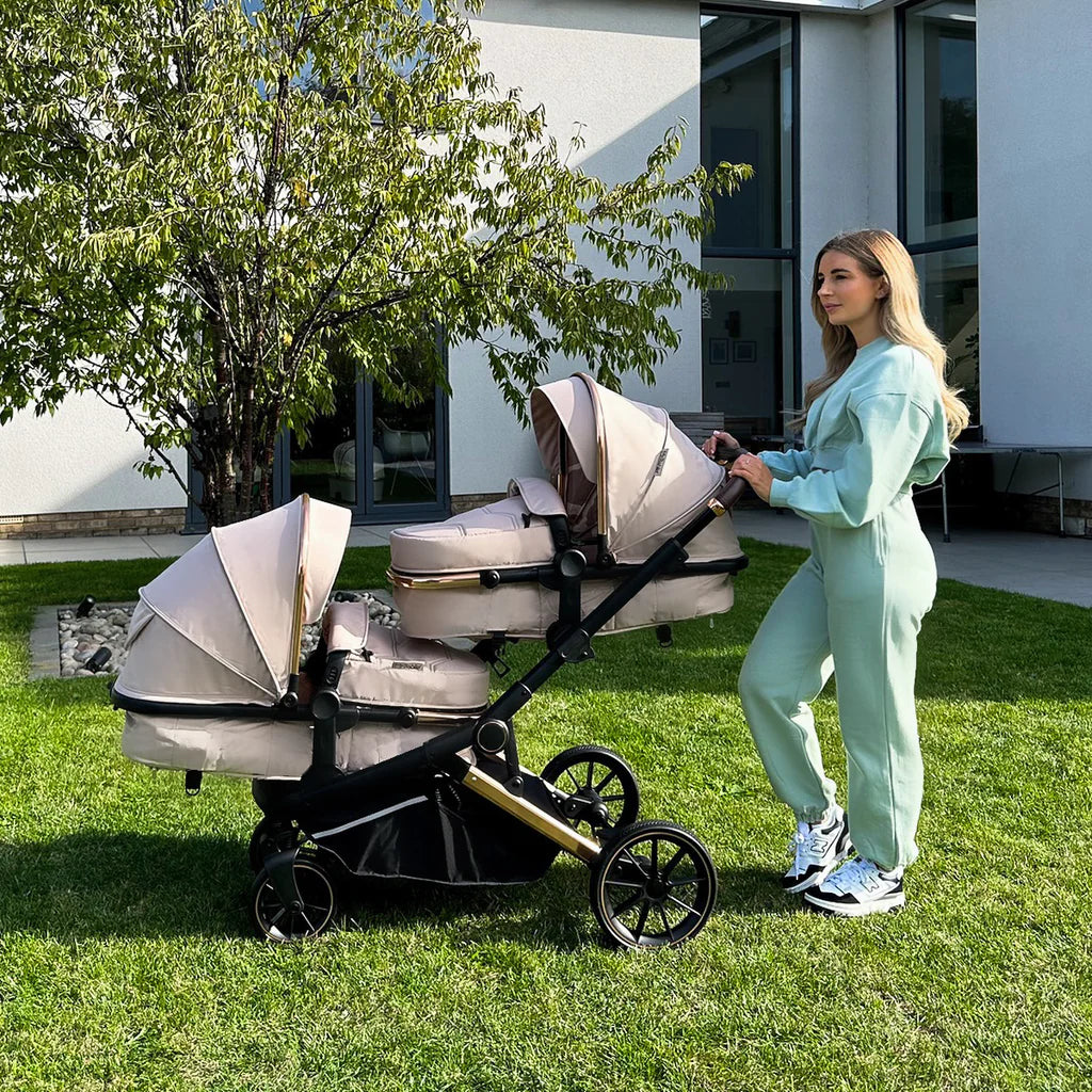 My Babiie MB33 Tandem Pushchair - Dani Dyer Giraffe - For Your Little One
