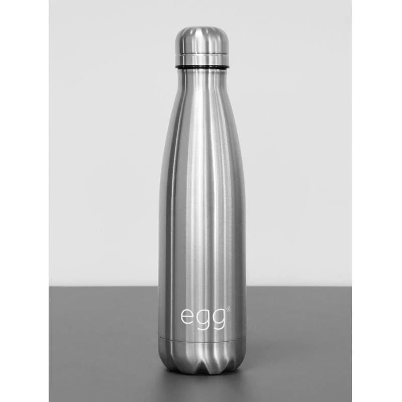 Egg Water Bottle - Brushed Steel -  | For Your Little One