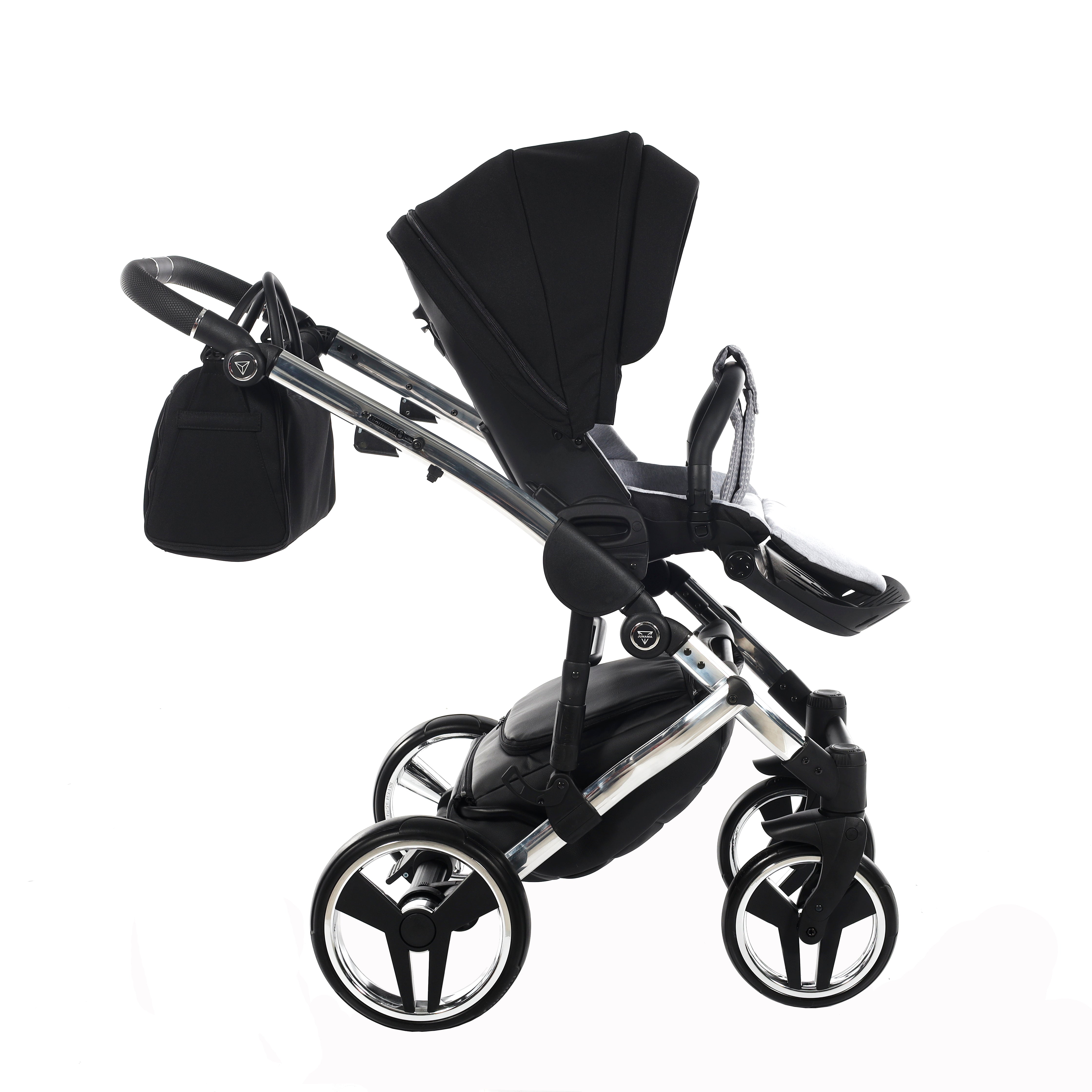 Junama Diamond S Line 2 in 1 Pram – Grey   