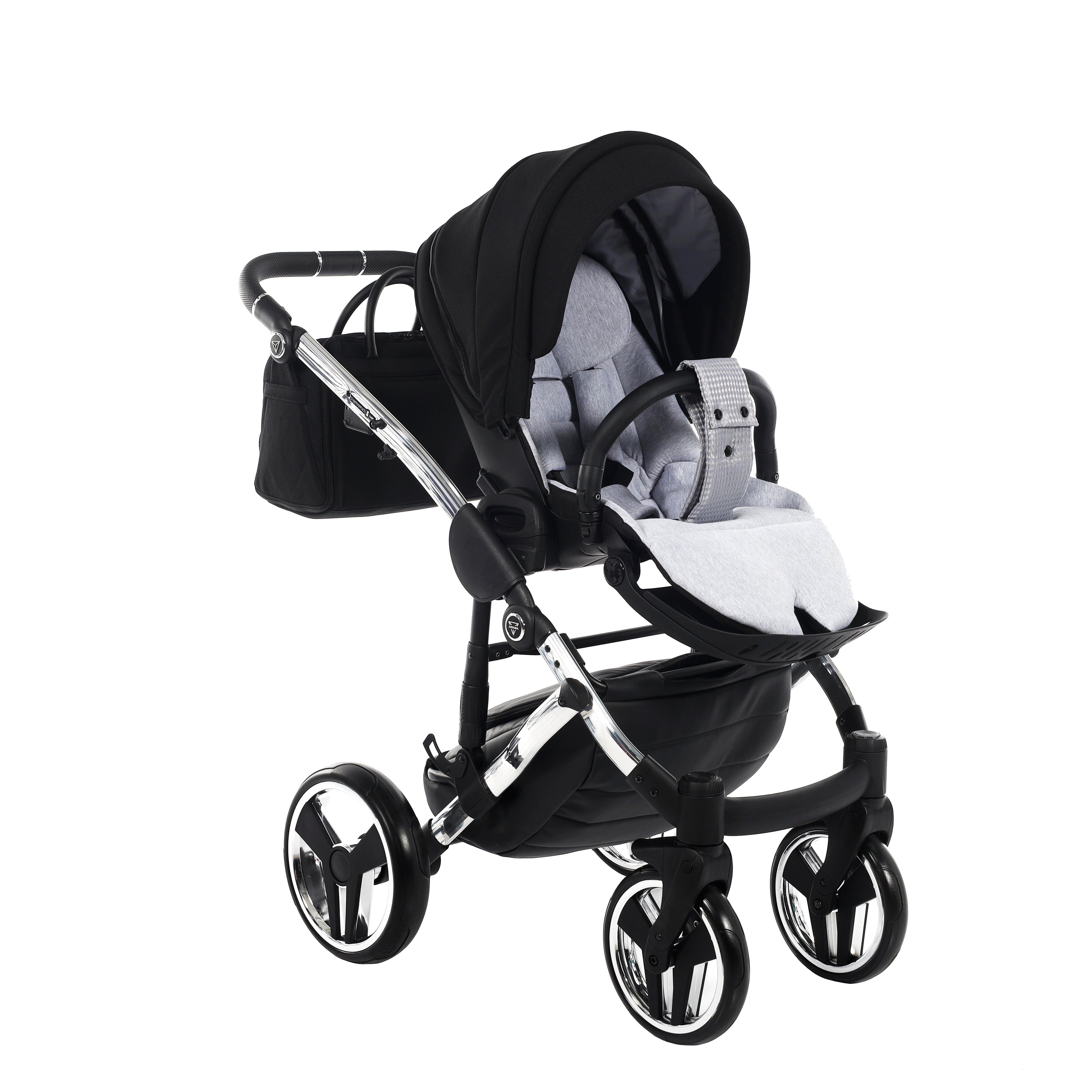 Junama Diamond S Line 2 in 1 Pram – Grey   